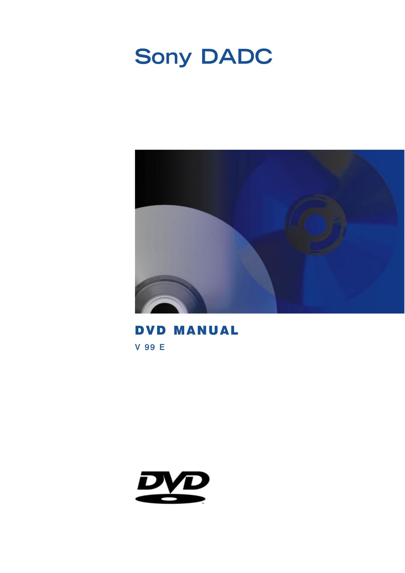 Sony DADC DVD Player User Manual