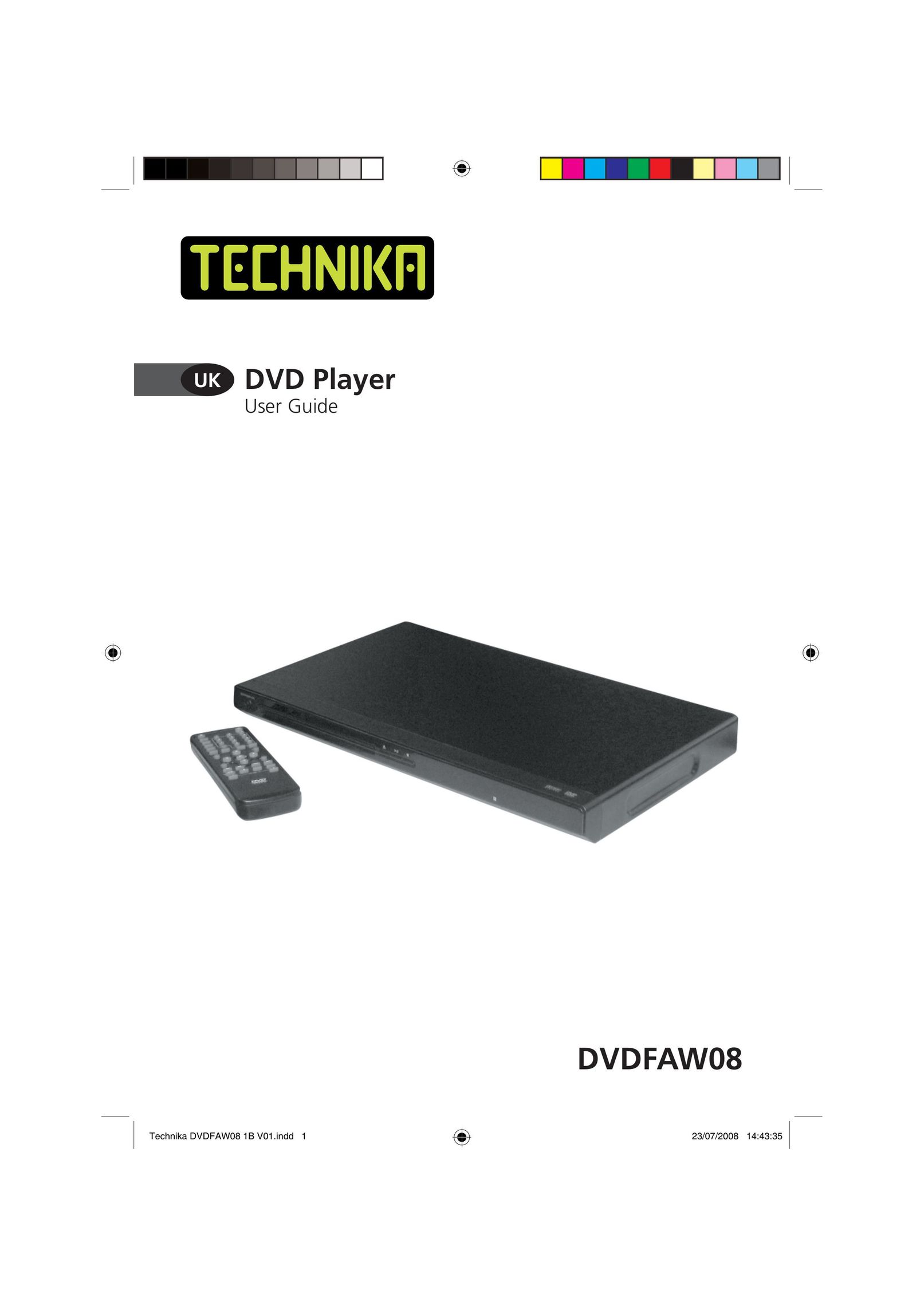 Technika DVDFAW08 DVD Player User Manual