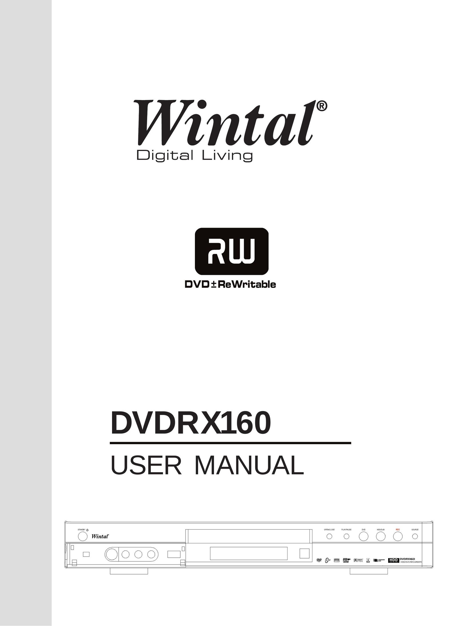 Wintal DVDRX160 DVD Player User Manual