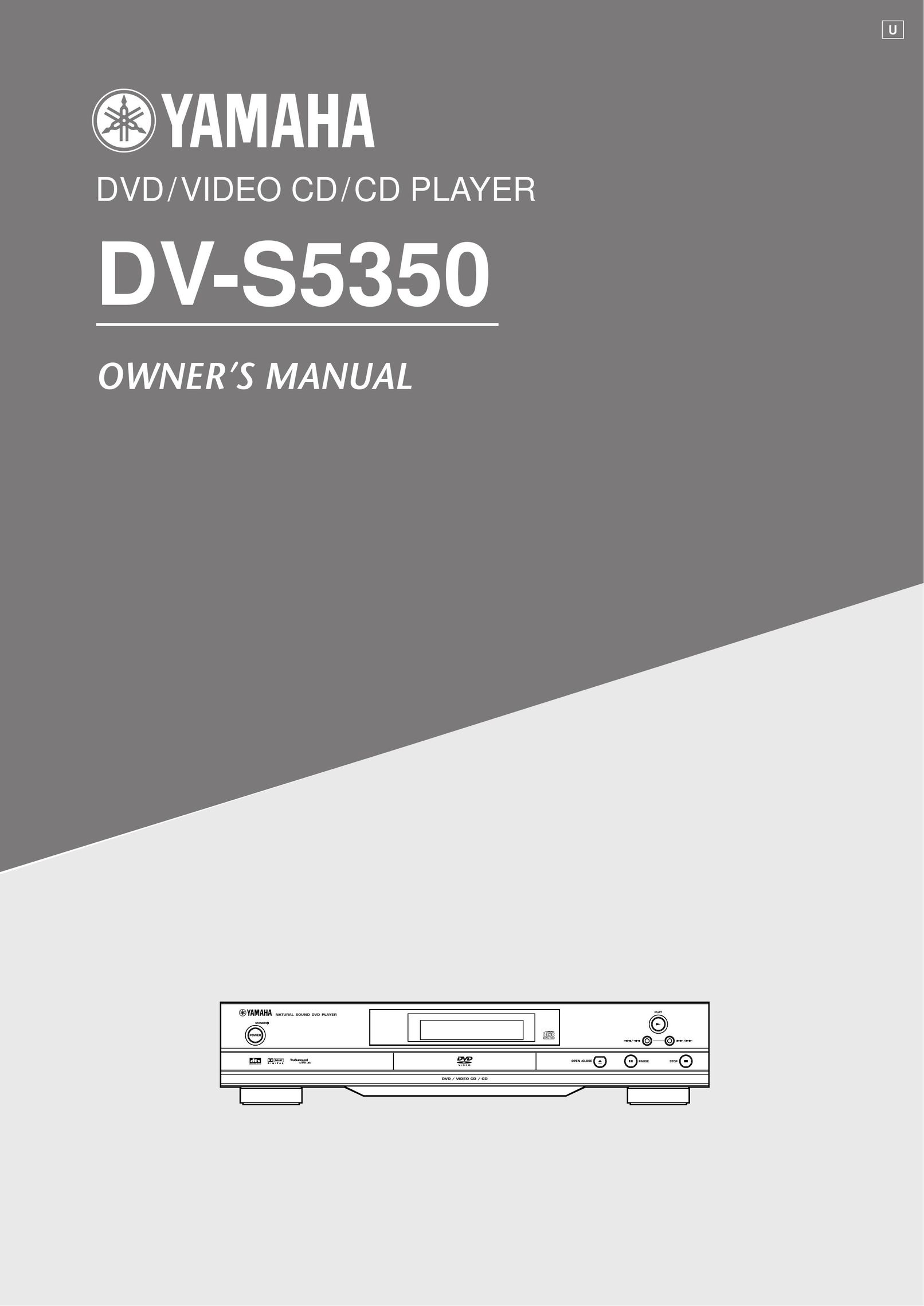 Yamaha DV-S5350 DVD Player User Manual