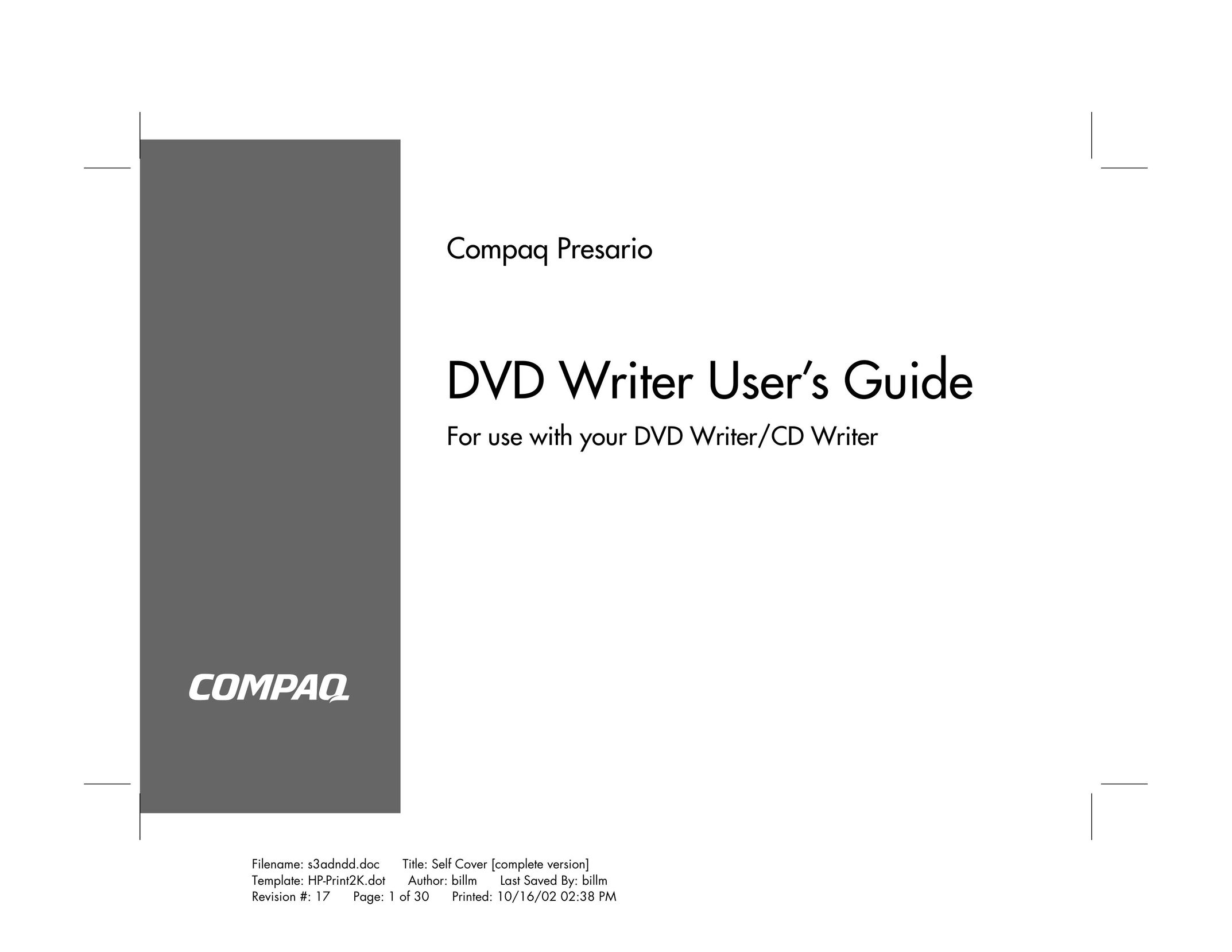 Compaq 6201IL DVD Recorder User Manual