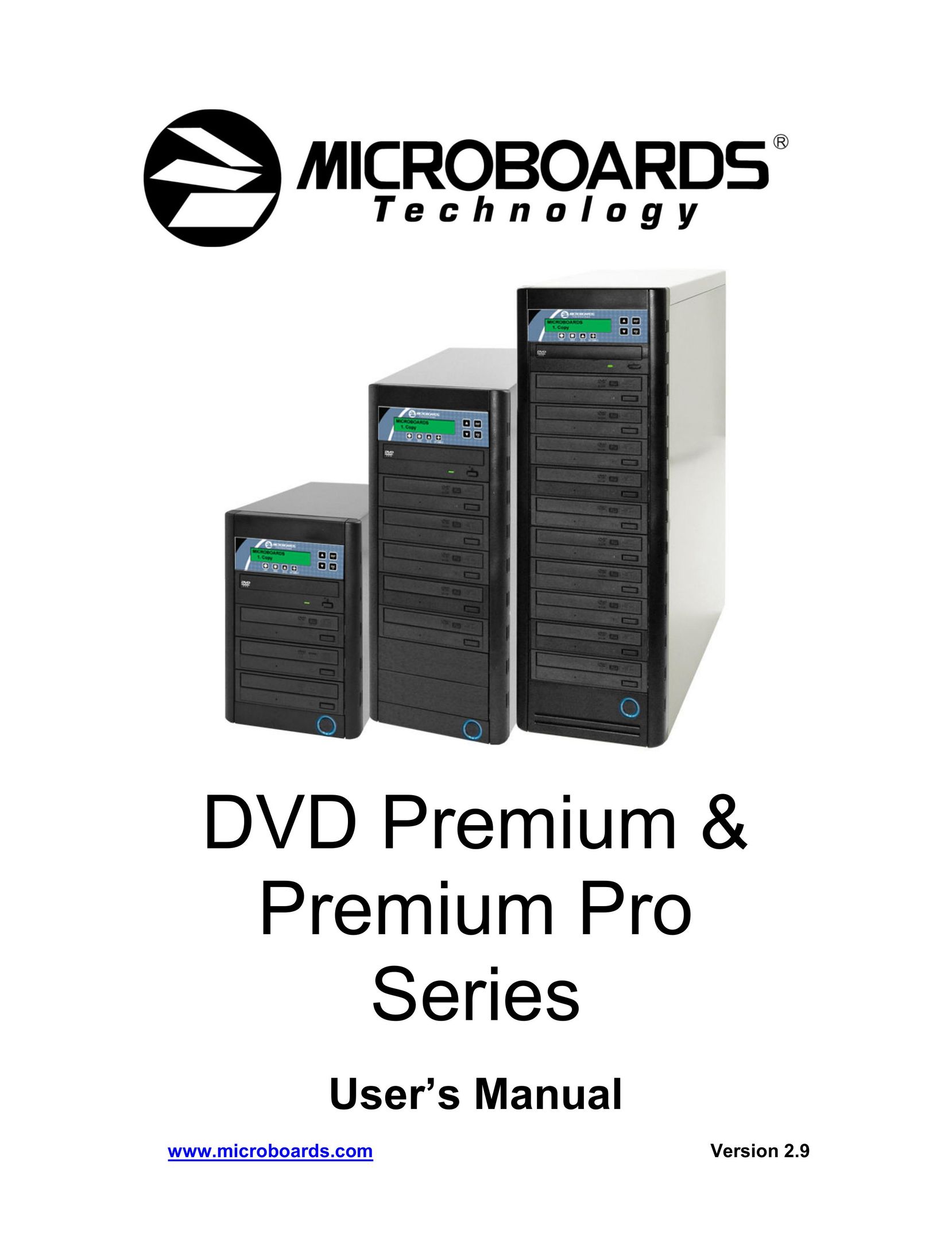 MicroBoards Technology 13549 DVD Recorder User Manual