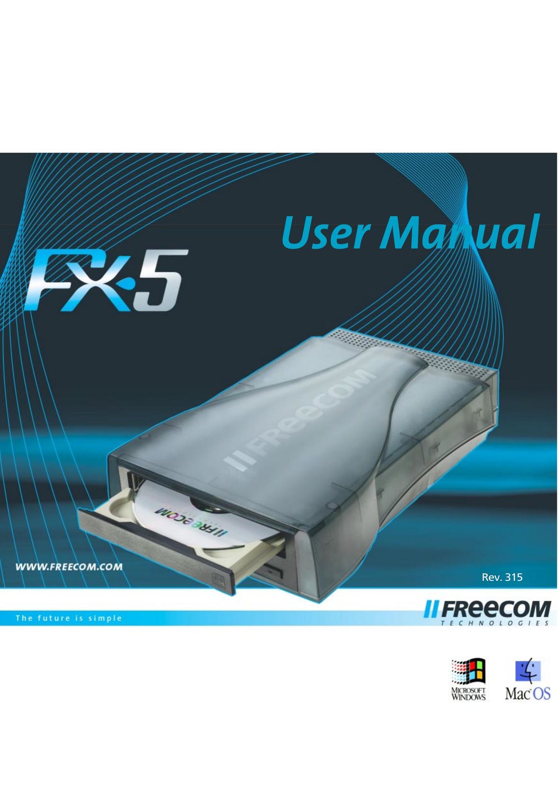 Freecom Technologies FX-5 DVD VCR Combo User Manual