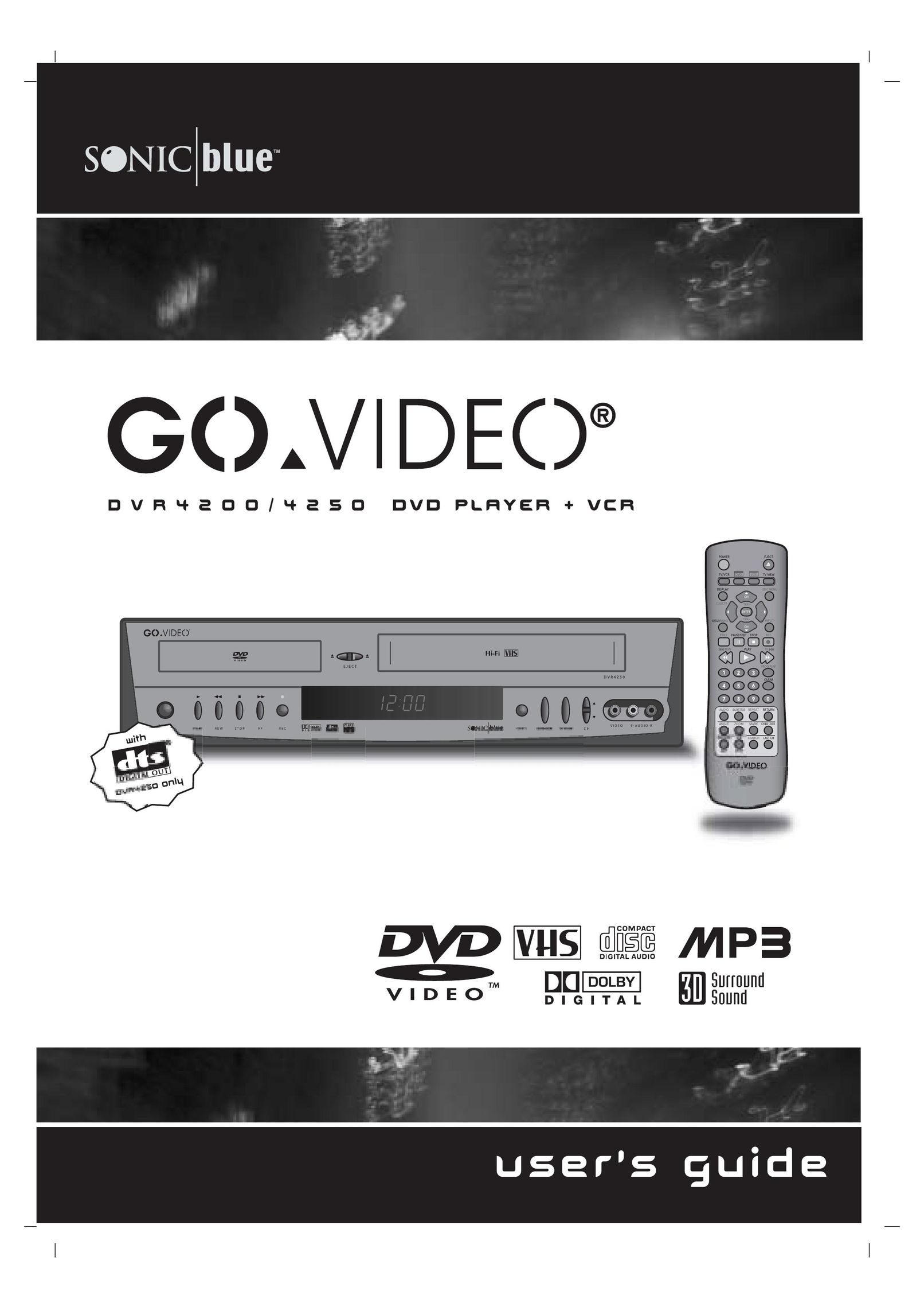 GoVideo DVR 4200 DVD VCR Combo User Manual