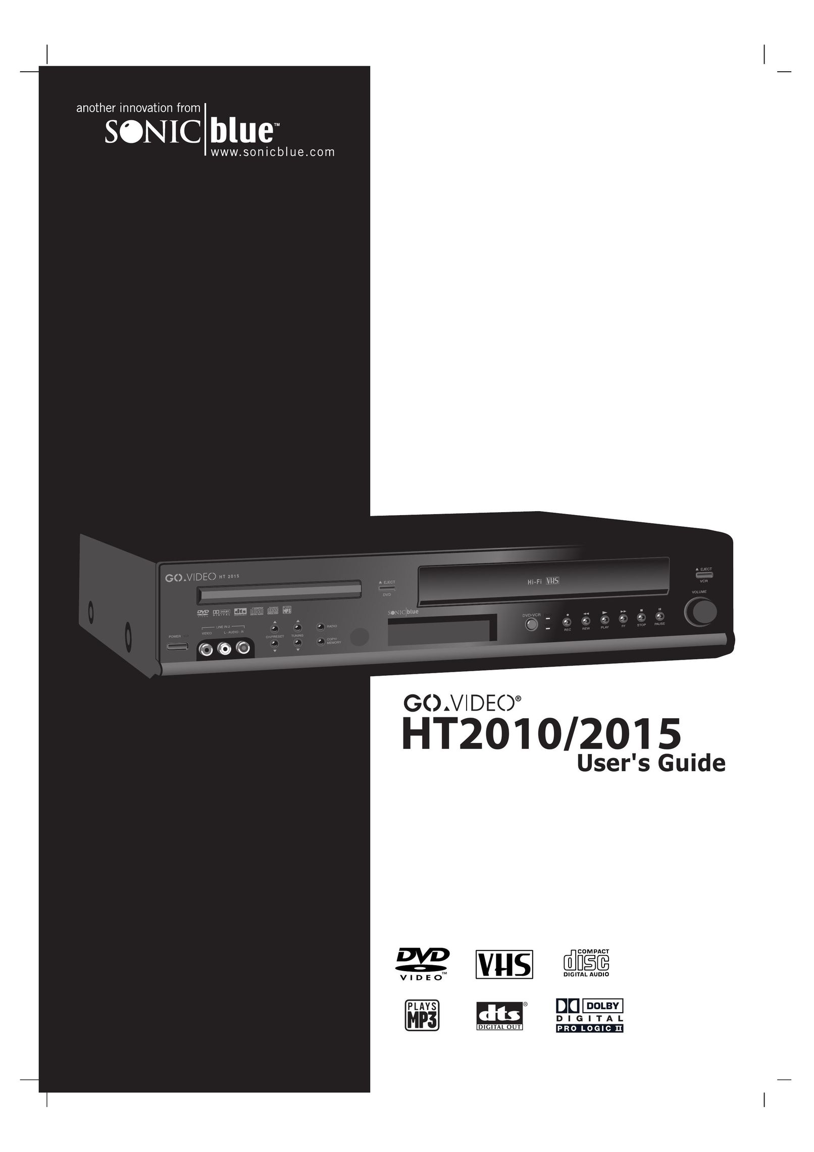 GoVideo HT2010 DVD VCR Combo User Manual