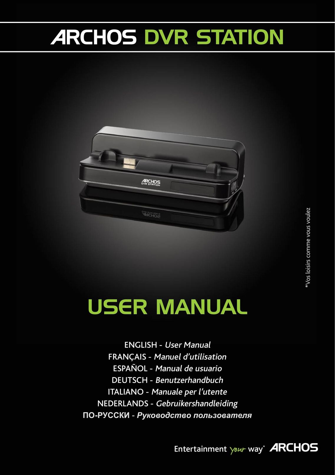 Archos 5 & 7 DVR User Manual