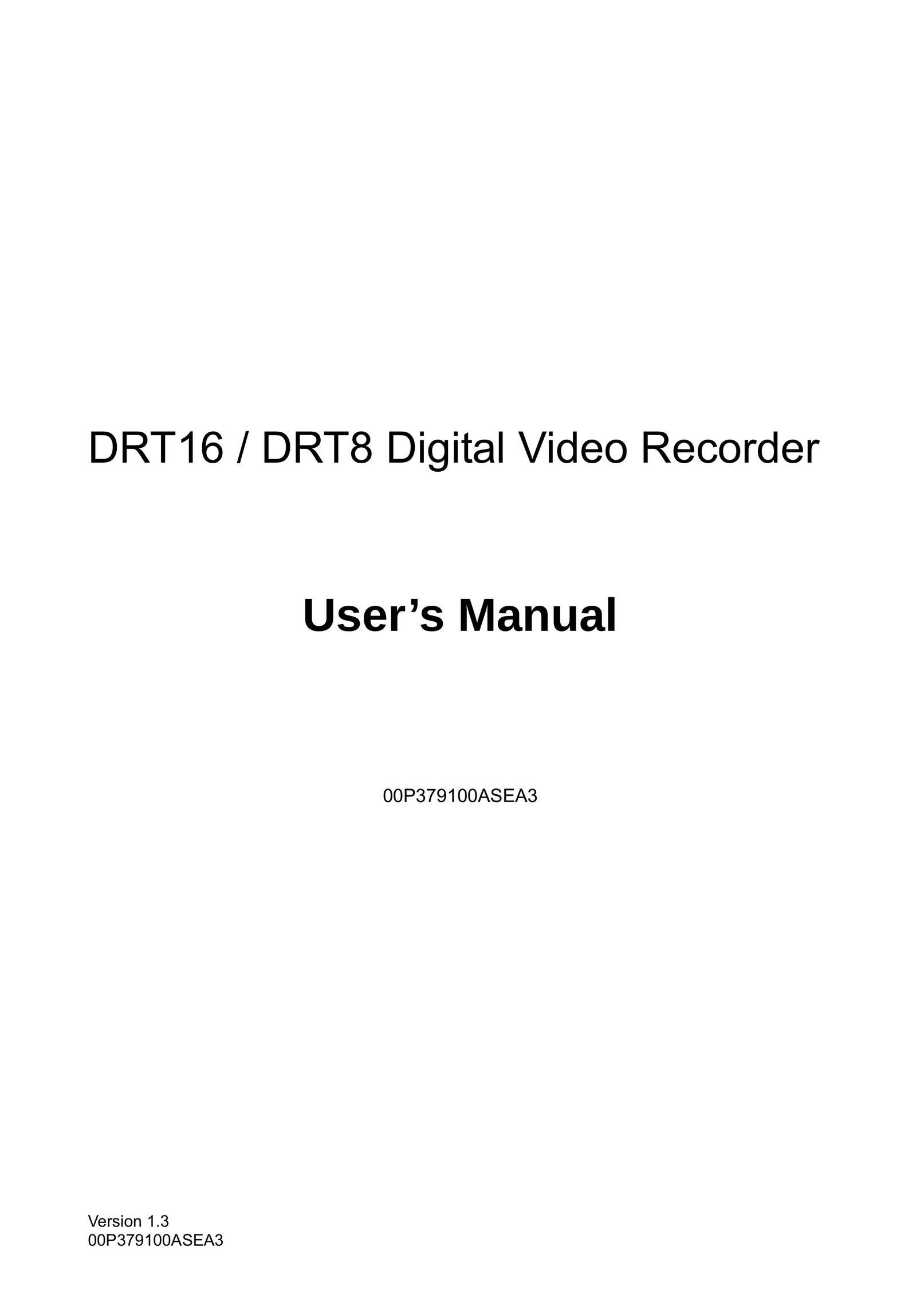 AVE DRT8 DVR User Manual