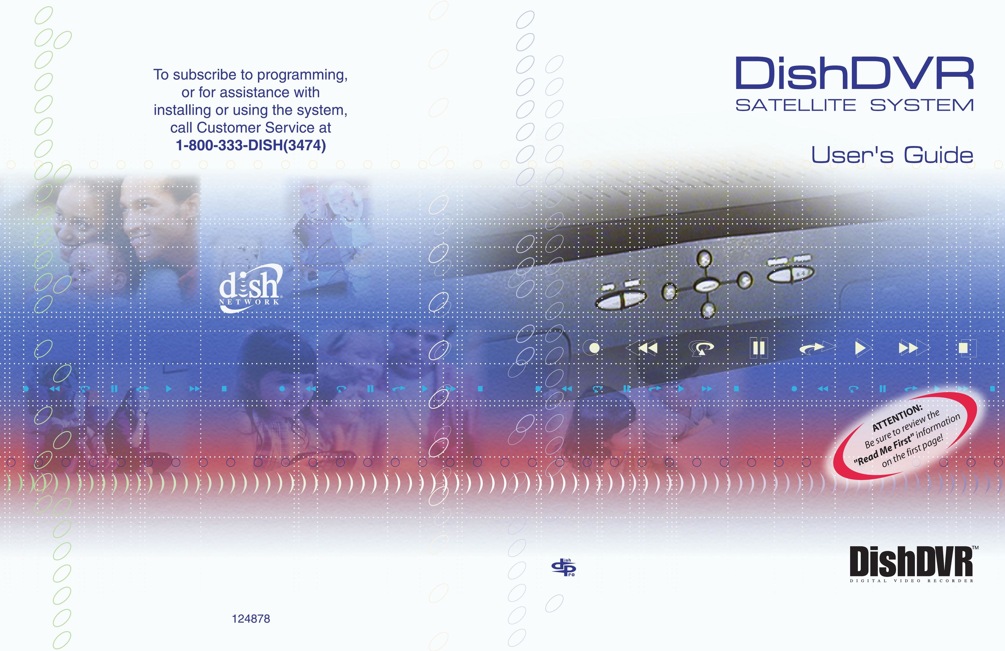 Dish Network DVR Satellite System DVR User Manual