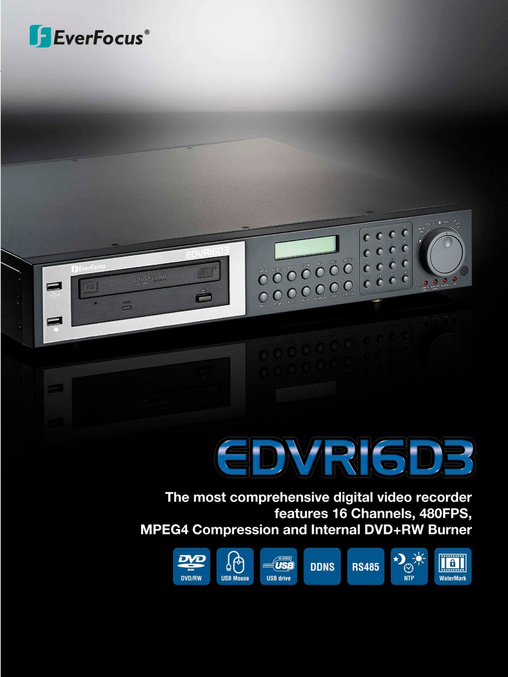 EverFocus 16D3 DVR User Manual