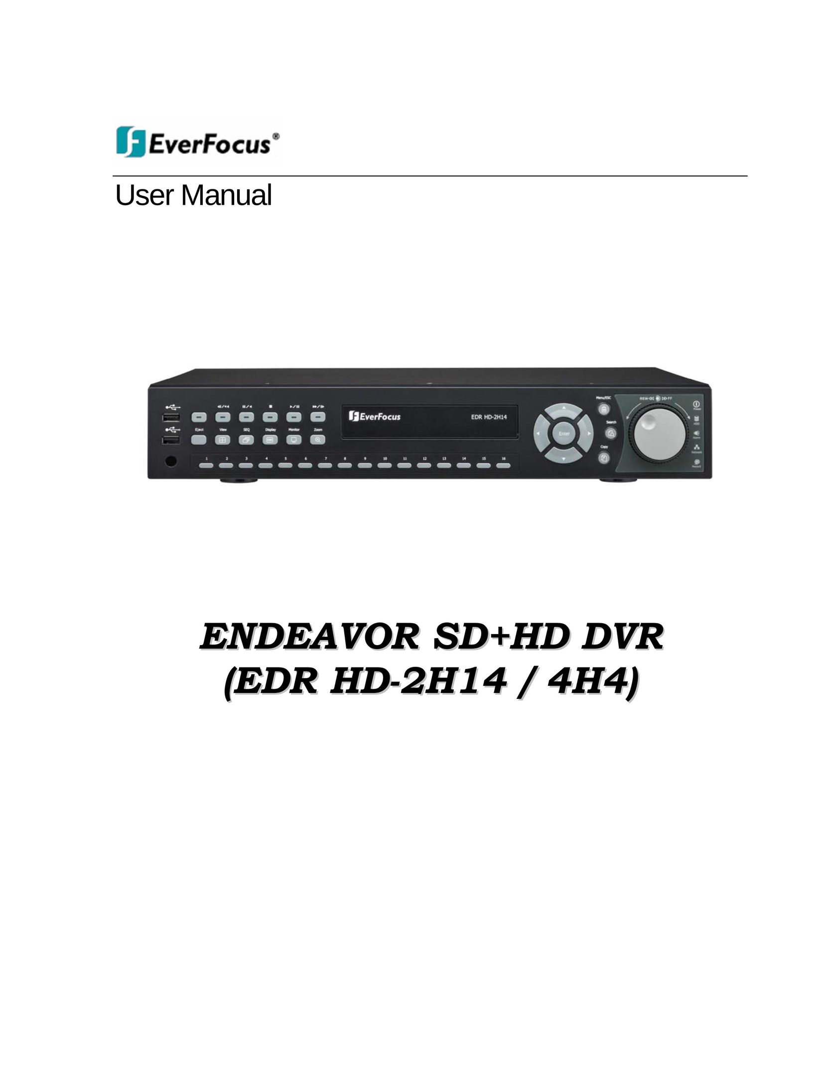EverFocus 22HH1144 DVR User Manual