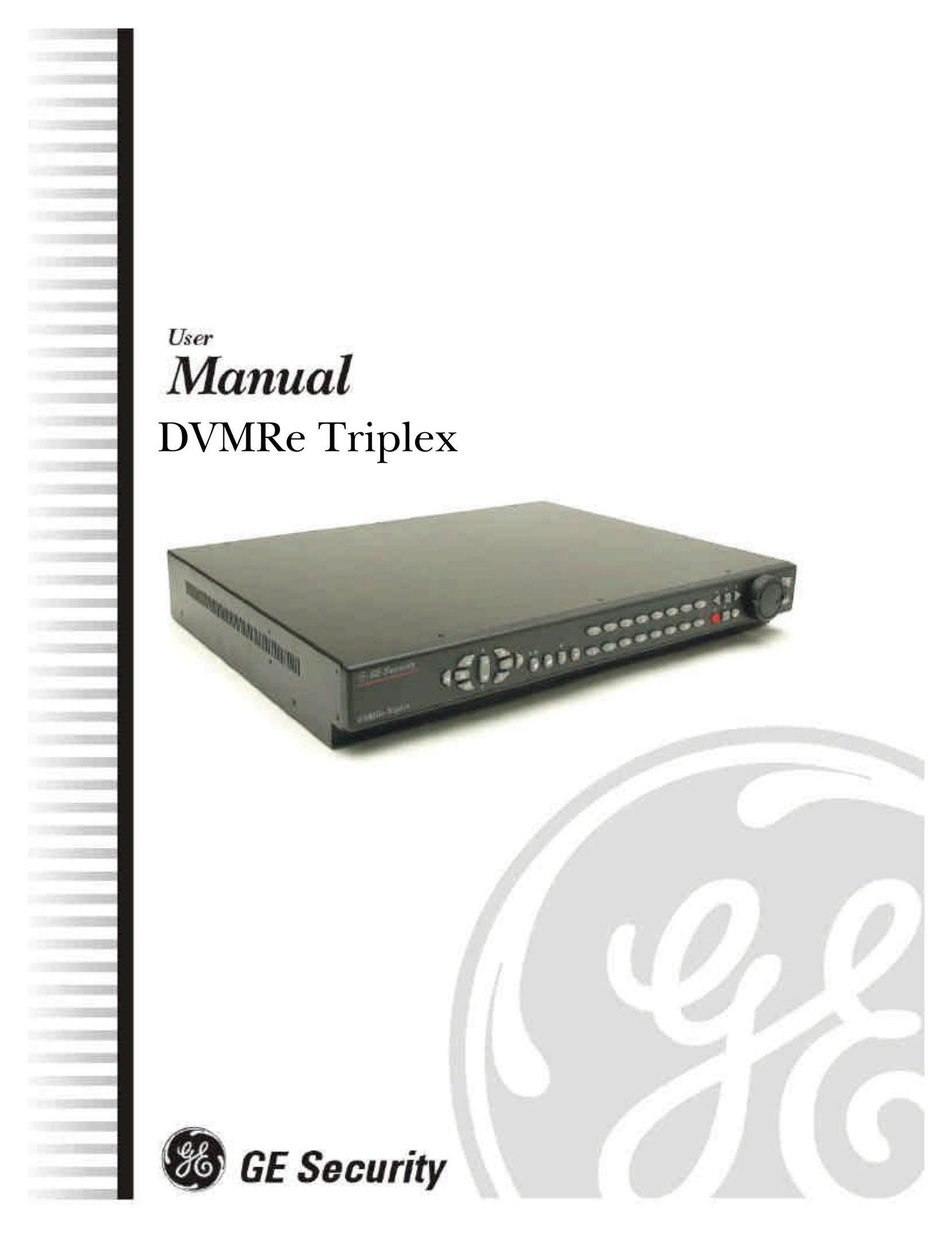 GE 0150-0193G DVR User Manual