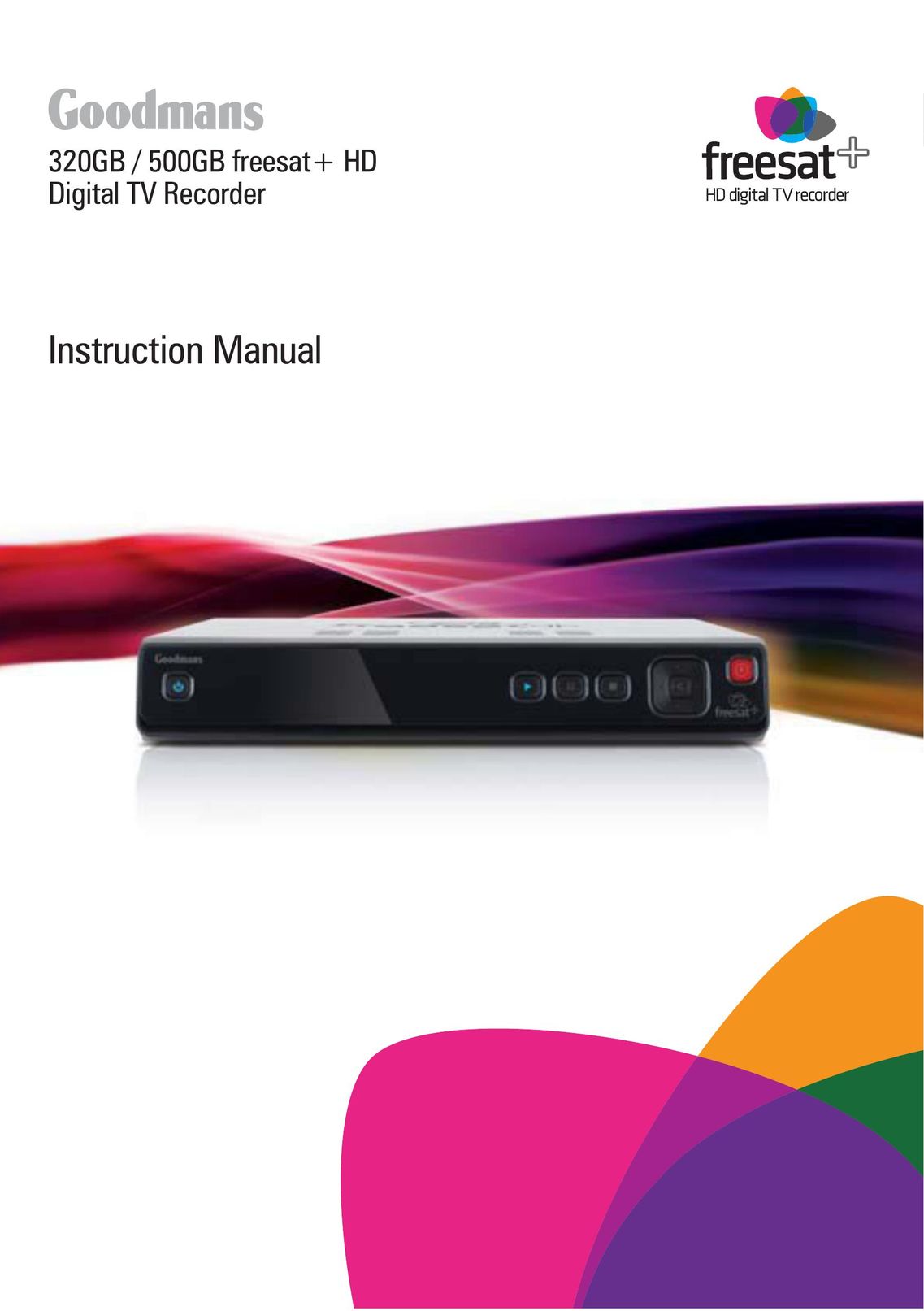 Goodmans 320GB DVR User Manual