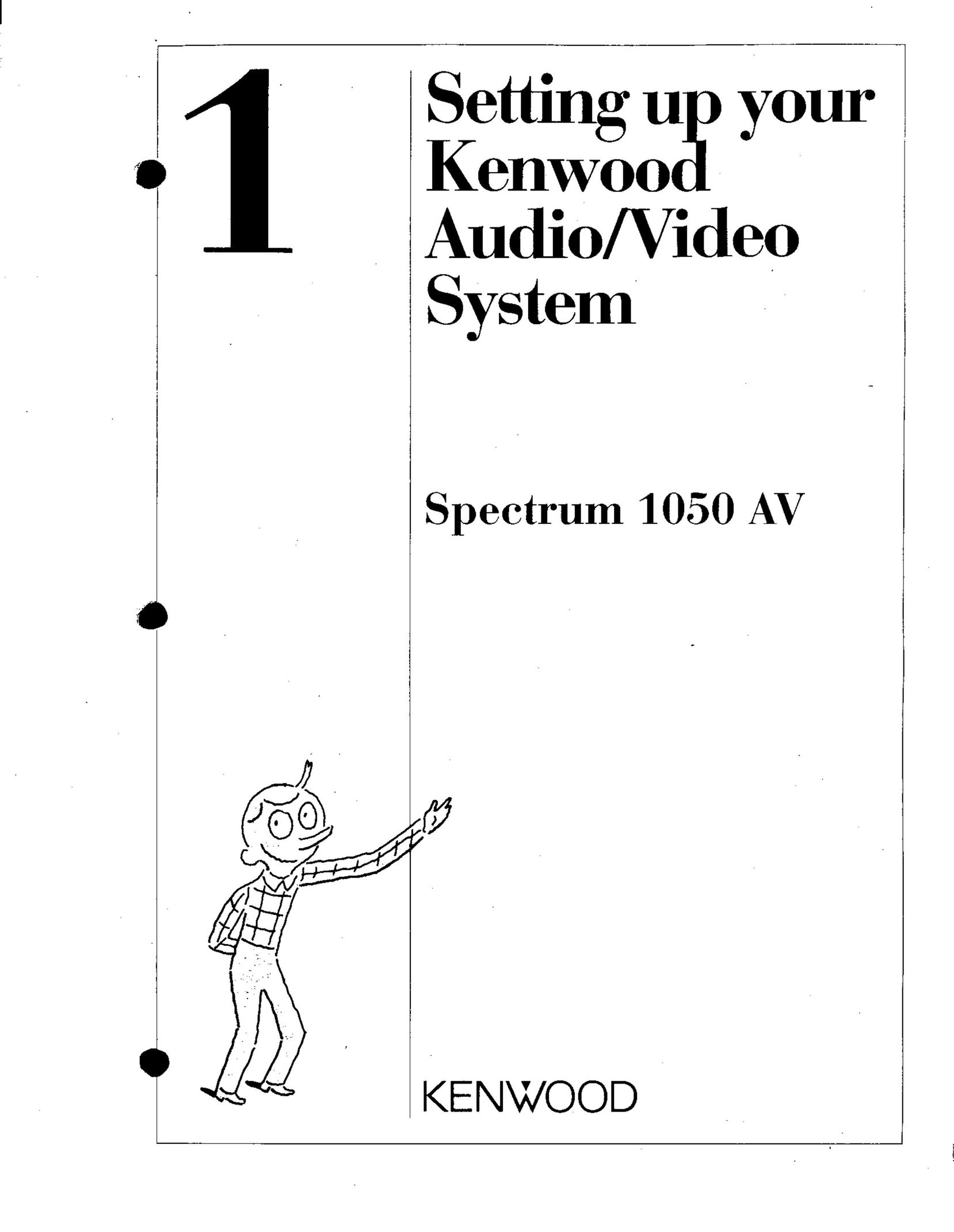 Kenwood 1050 AV DVR User Manual