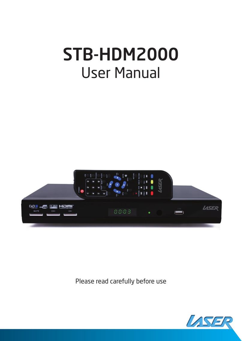 Laser STB-HDM2000 DVR User Manual