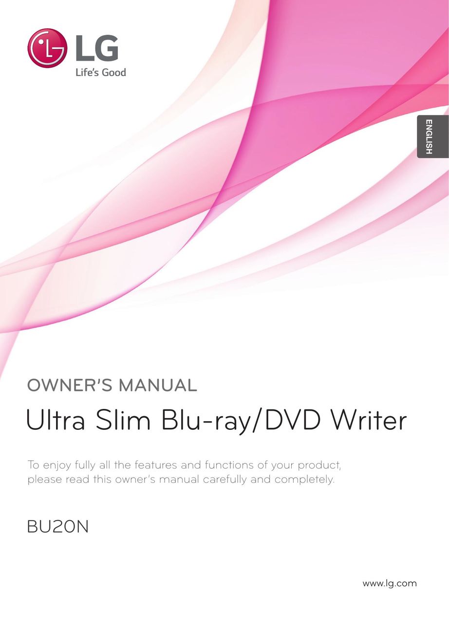 LG Electronics BU20N DVR User Manual