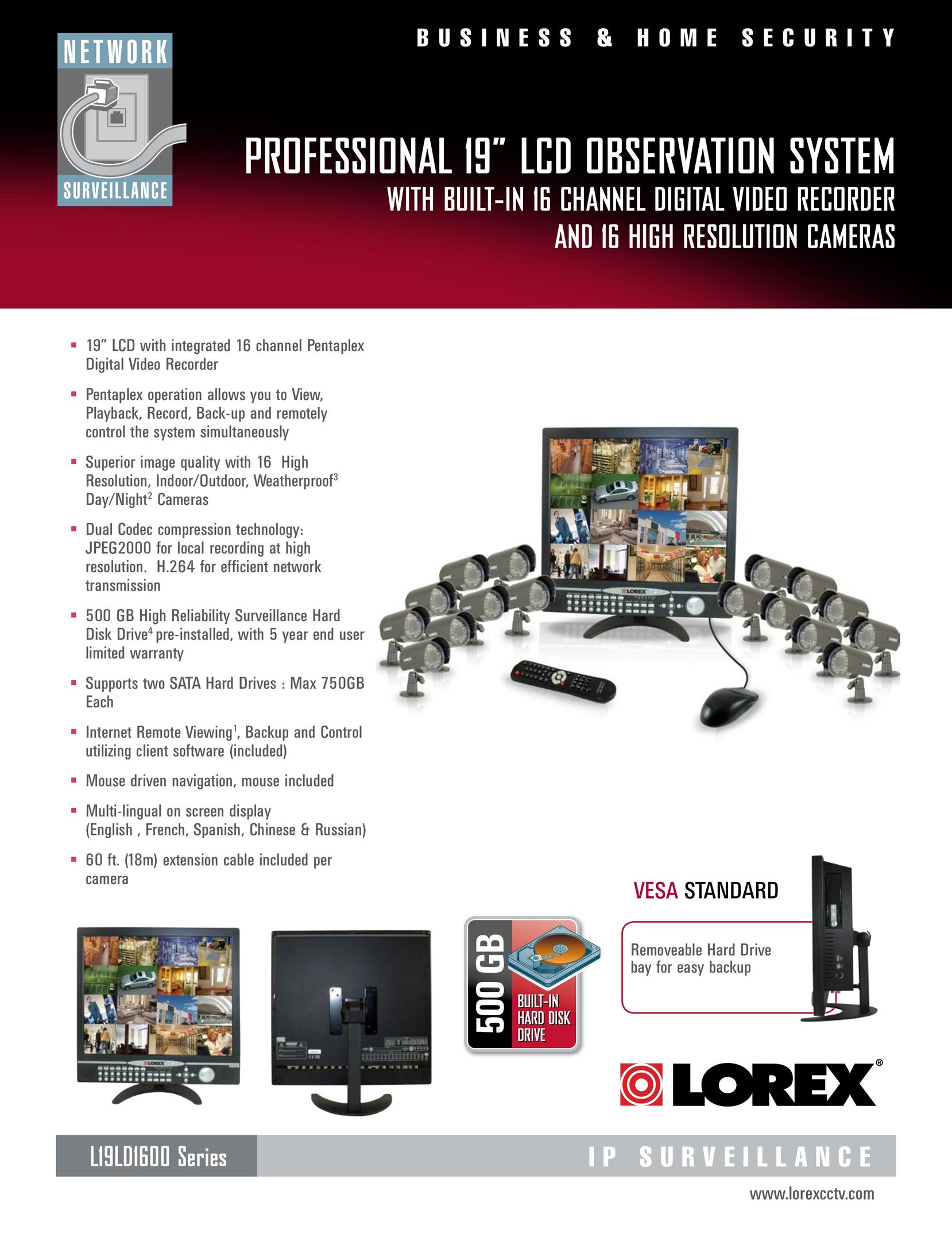 LOREX Technology L19LD1600 Series DVR User Manual