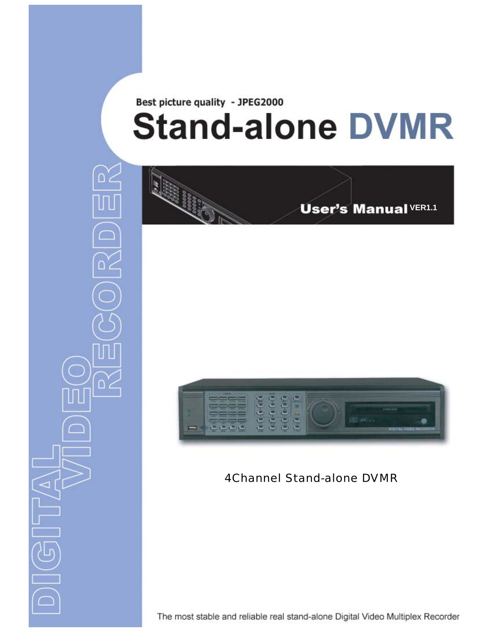 Maxtor 4Channel Stand-alone DVMR DVR User Manual