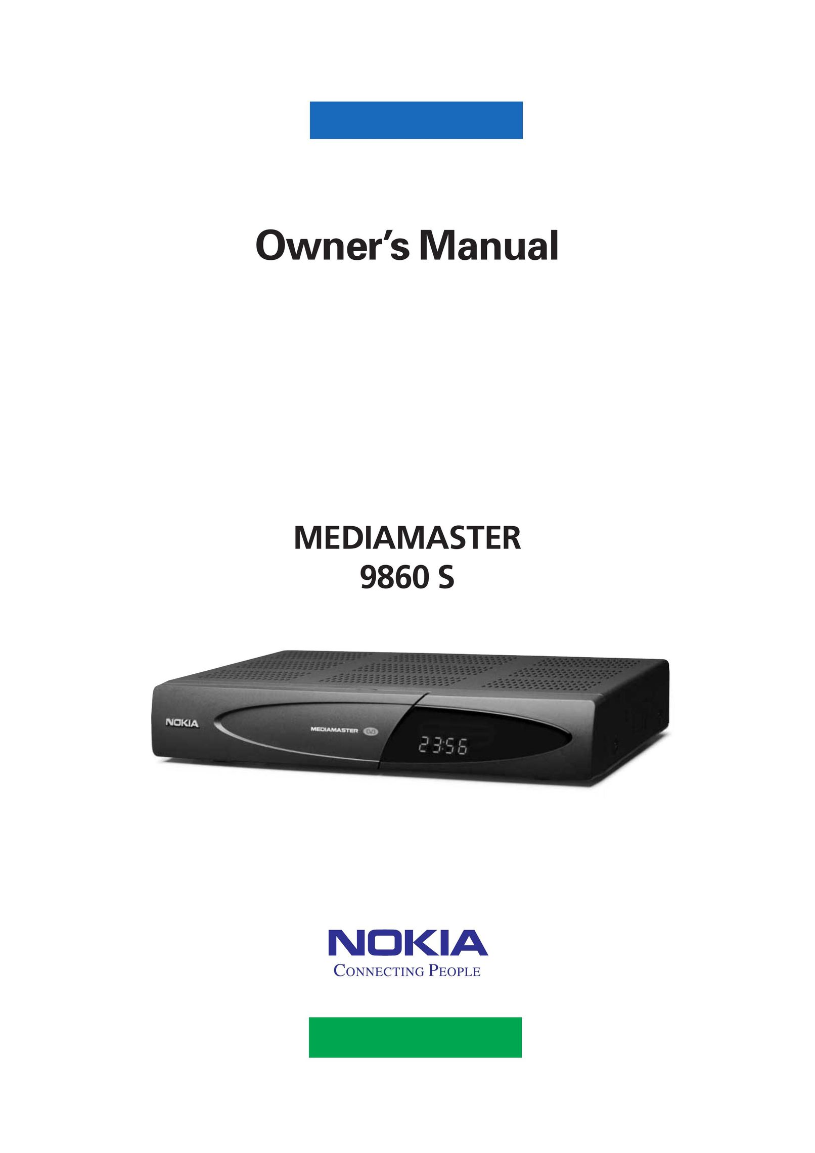 Nokia 9860 S DVR User Manual
