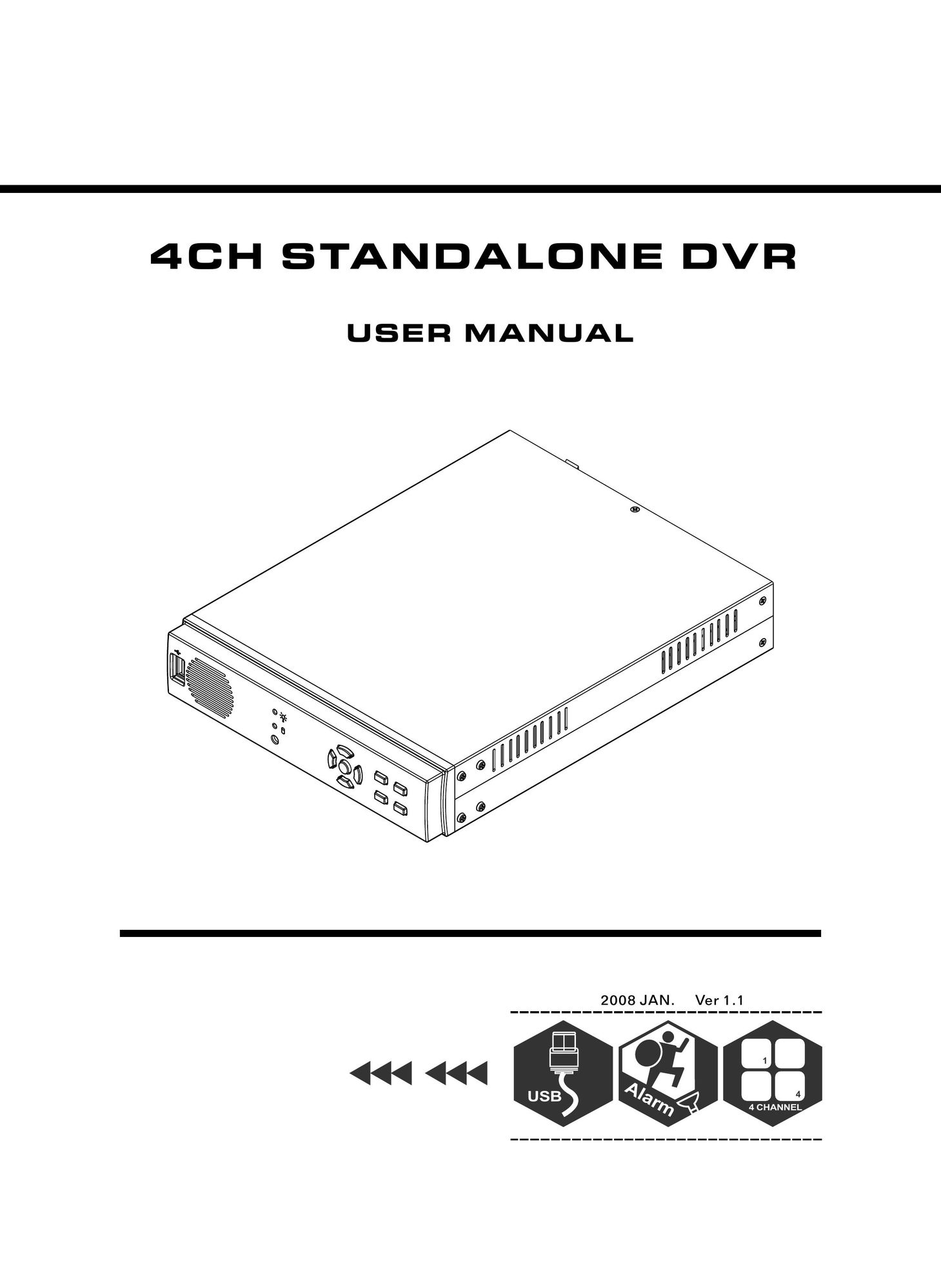Optiview 4CHs DVR User Manual
