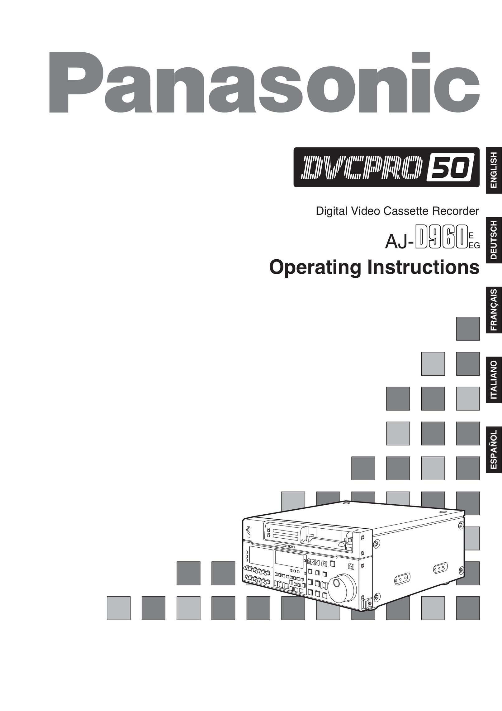 Panasonic AJ-D960 DVR User Manual