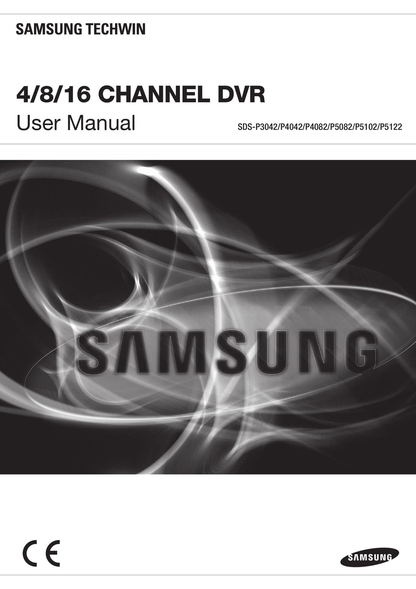 Samsung SDS-P5102/P5122 DVR User Manual