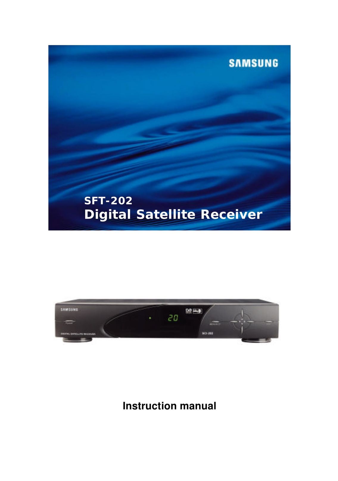 Samsung SFT-202 DVR User Manual
