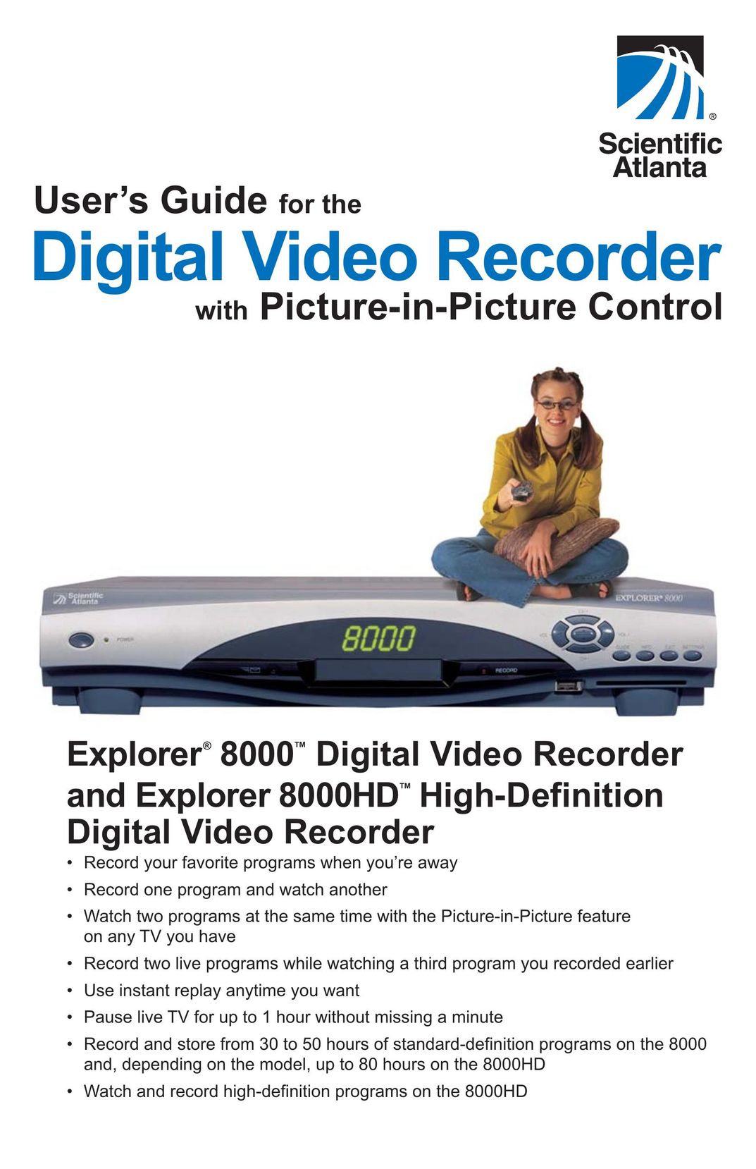Scientific Atlanta 8000HD DVR User Manual
