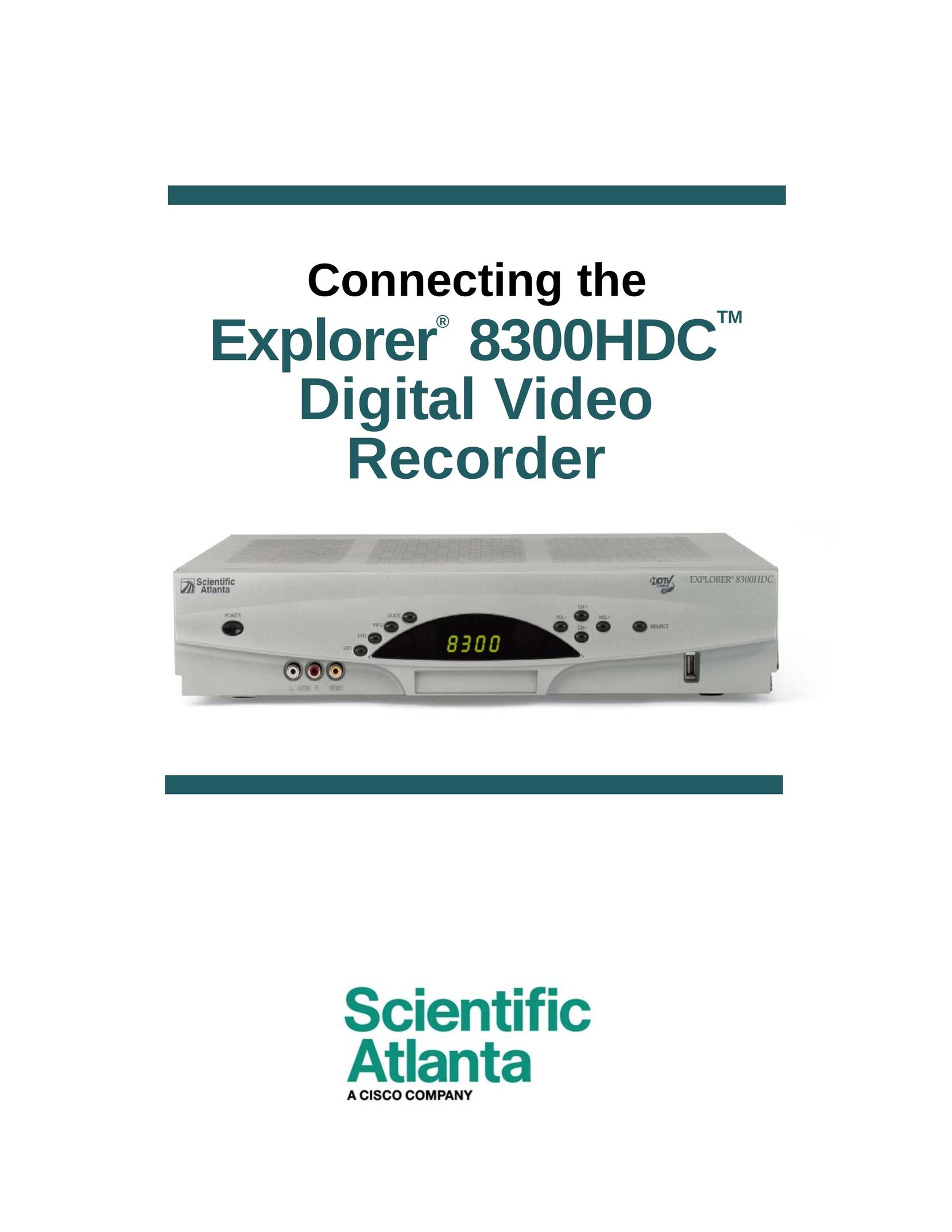 Scientific Atlanta 8300HDC DVR User Manual