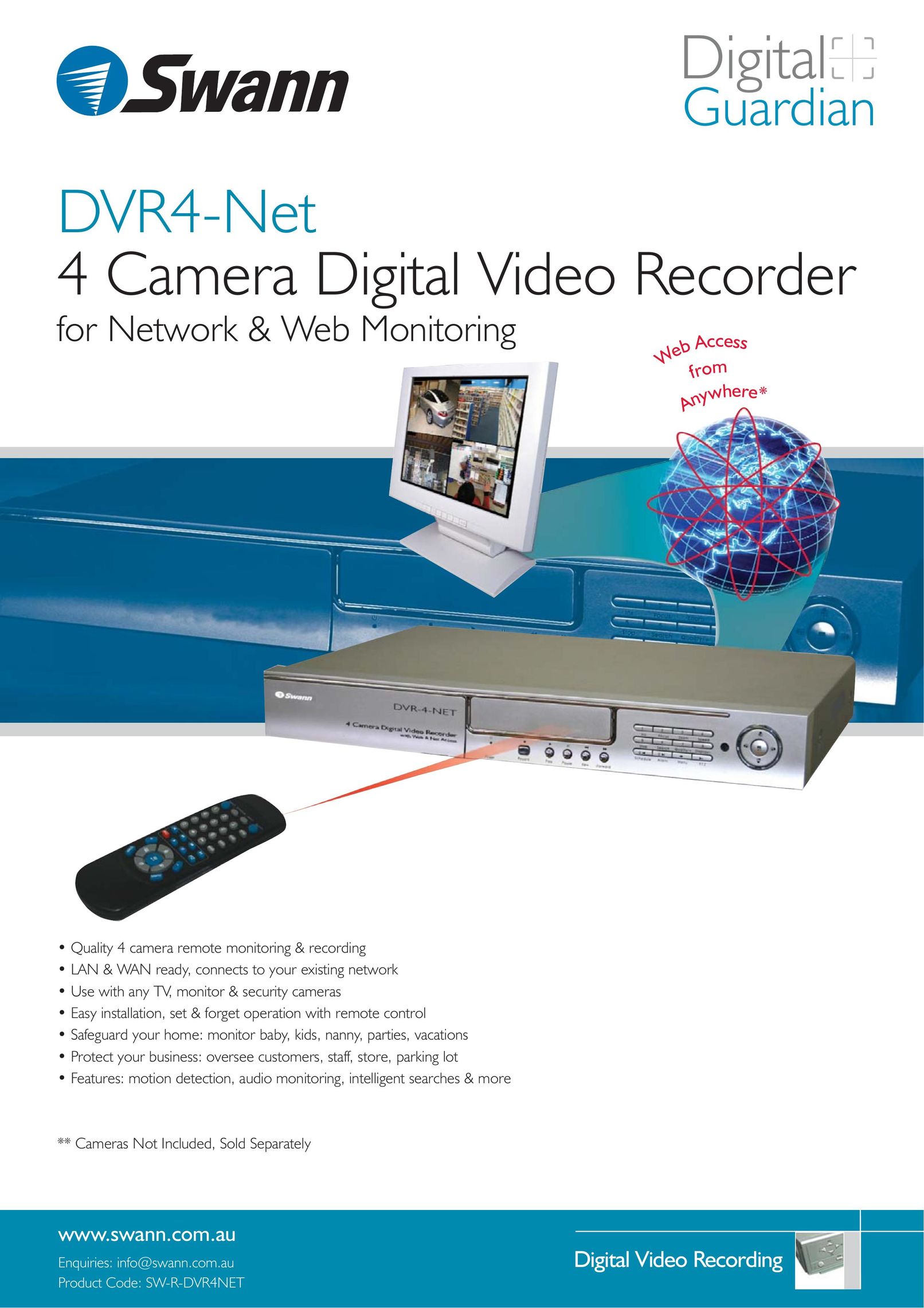 Swann DVR4-NET DVR User Manual