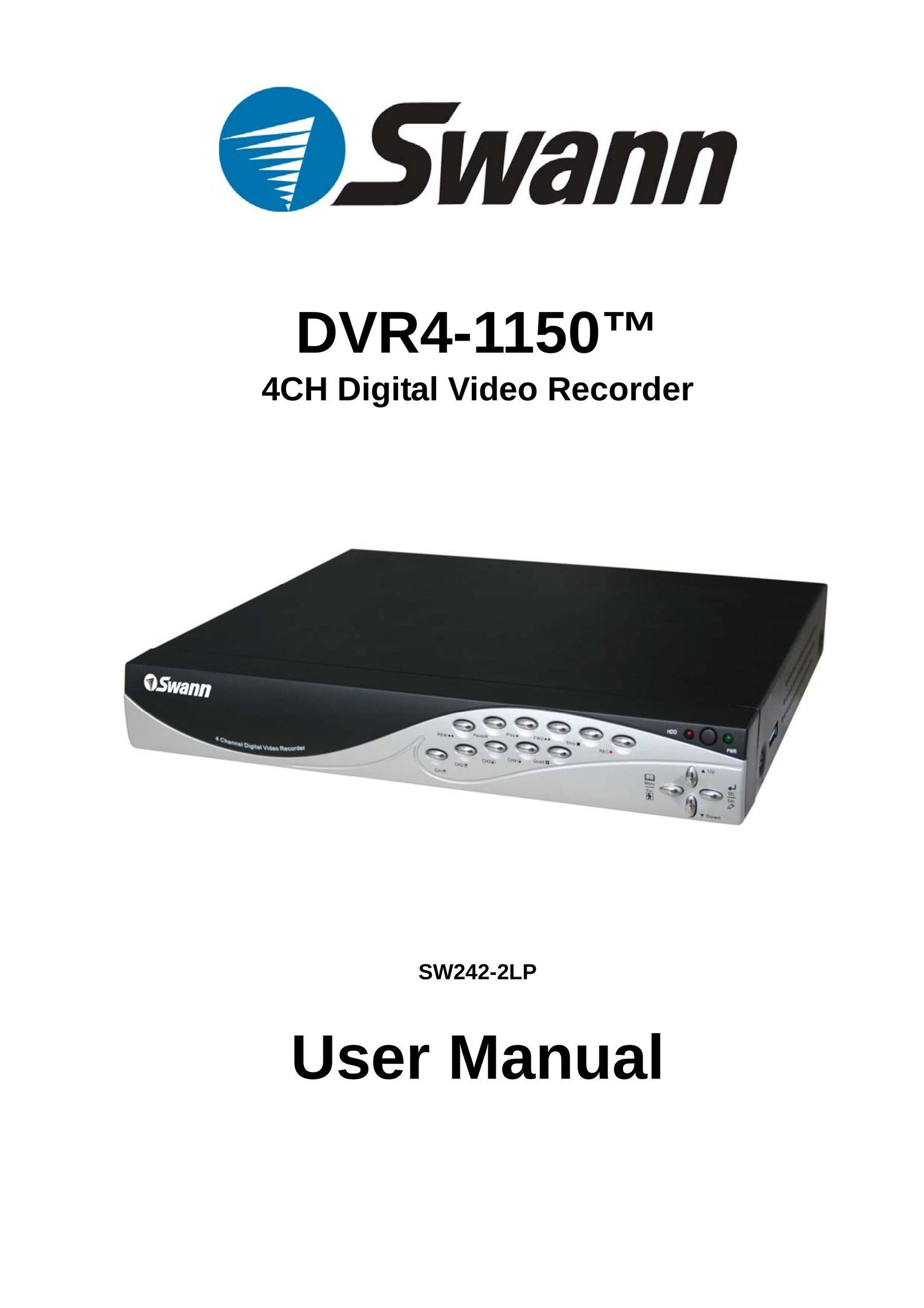 Swann SW242-2LP DVR User Manual