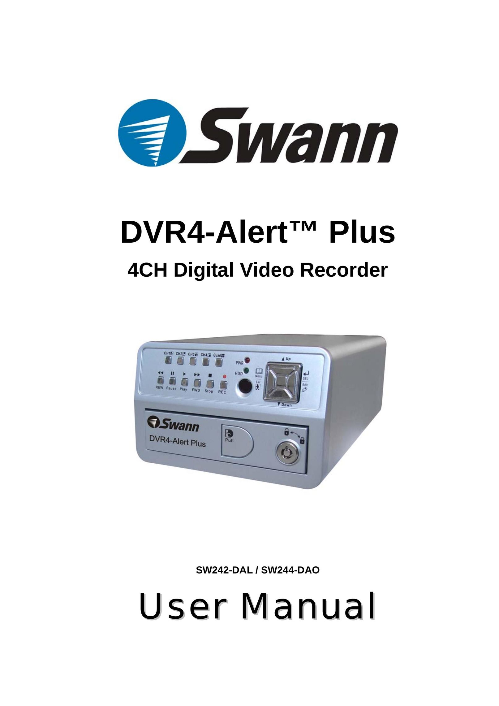 Swann SW242-DAL DVR User Manual