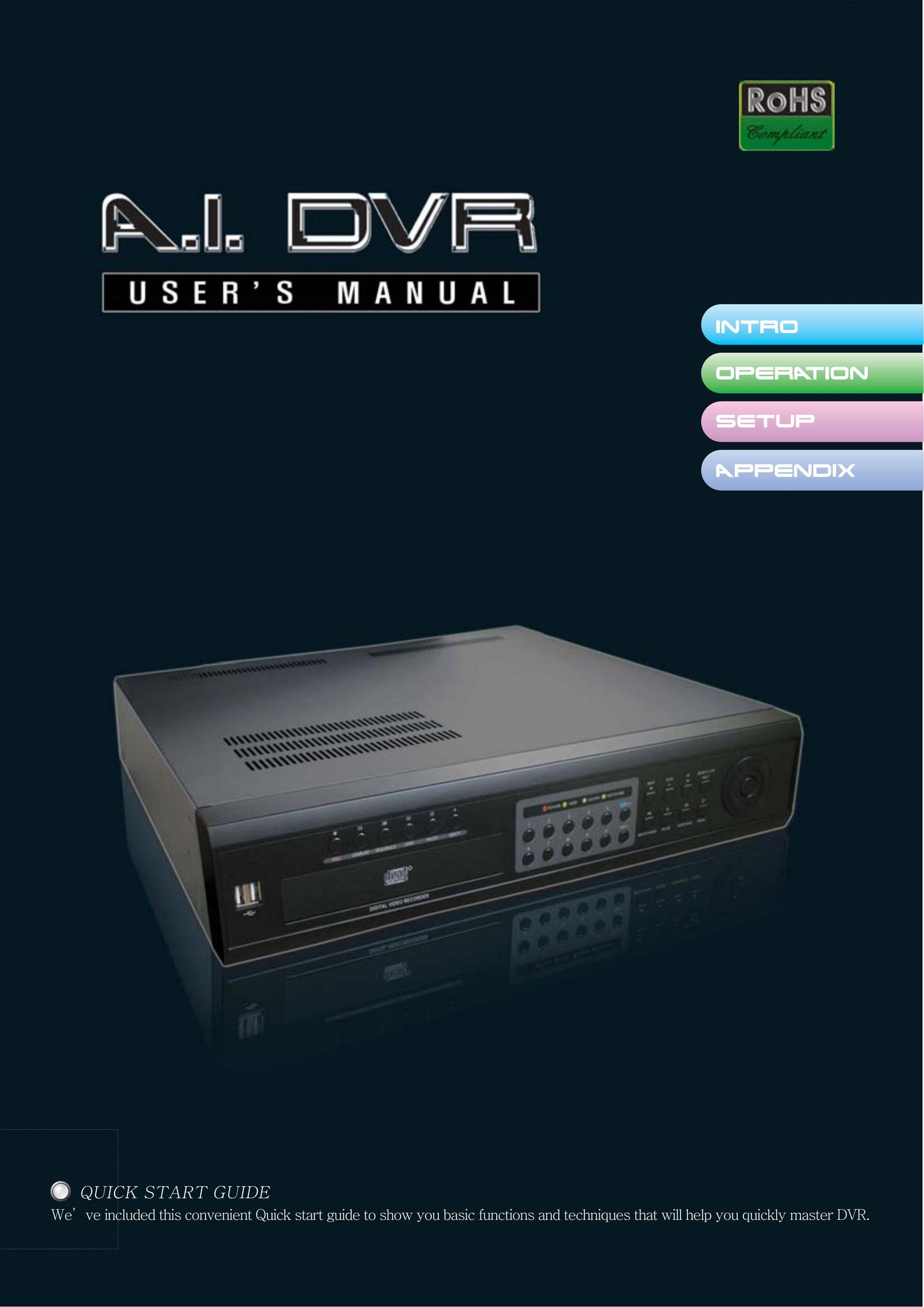 Swann SW244-8ML DVR User Manual