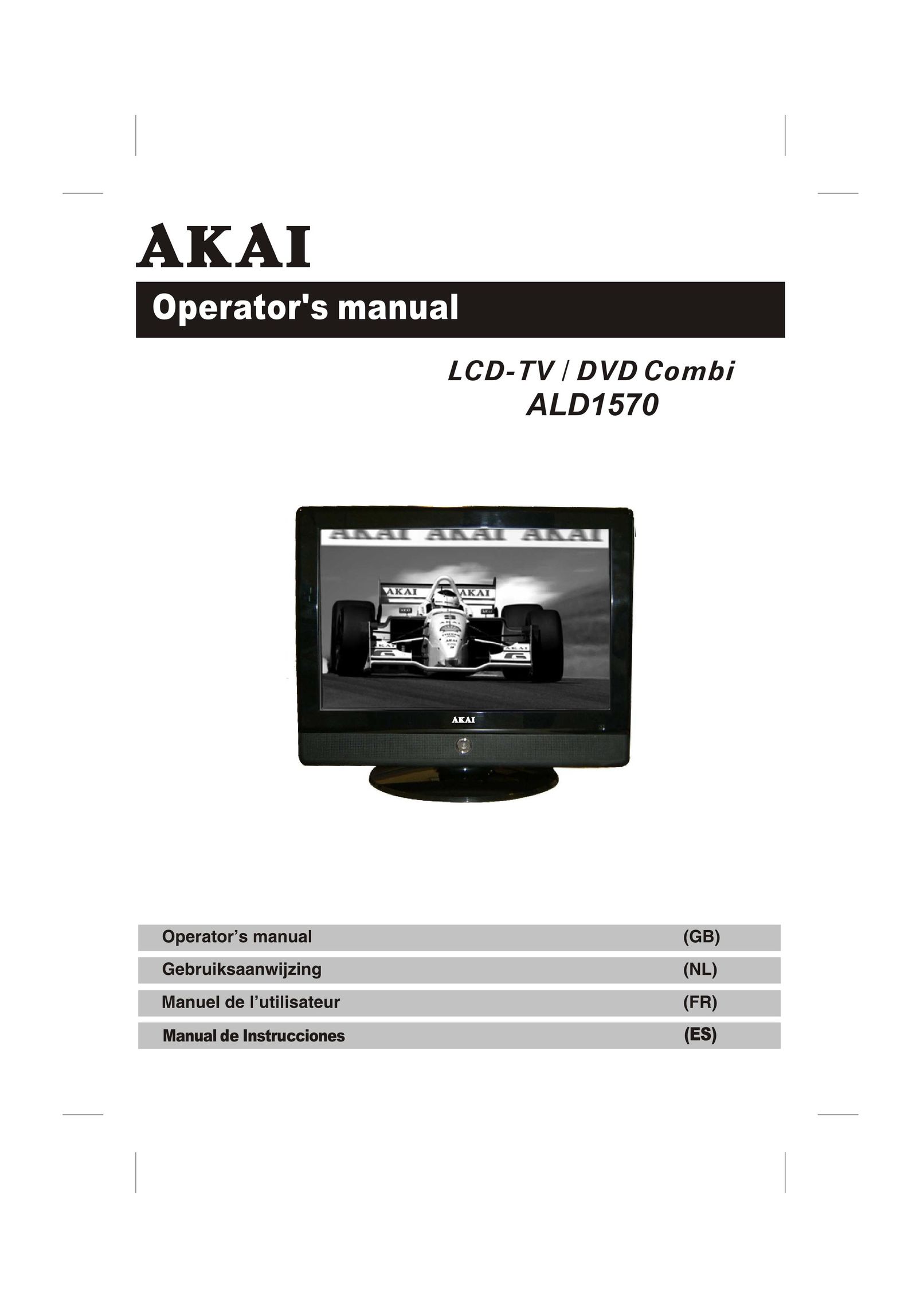 Akai ALD1570 Flat Panel Television User Manual