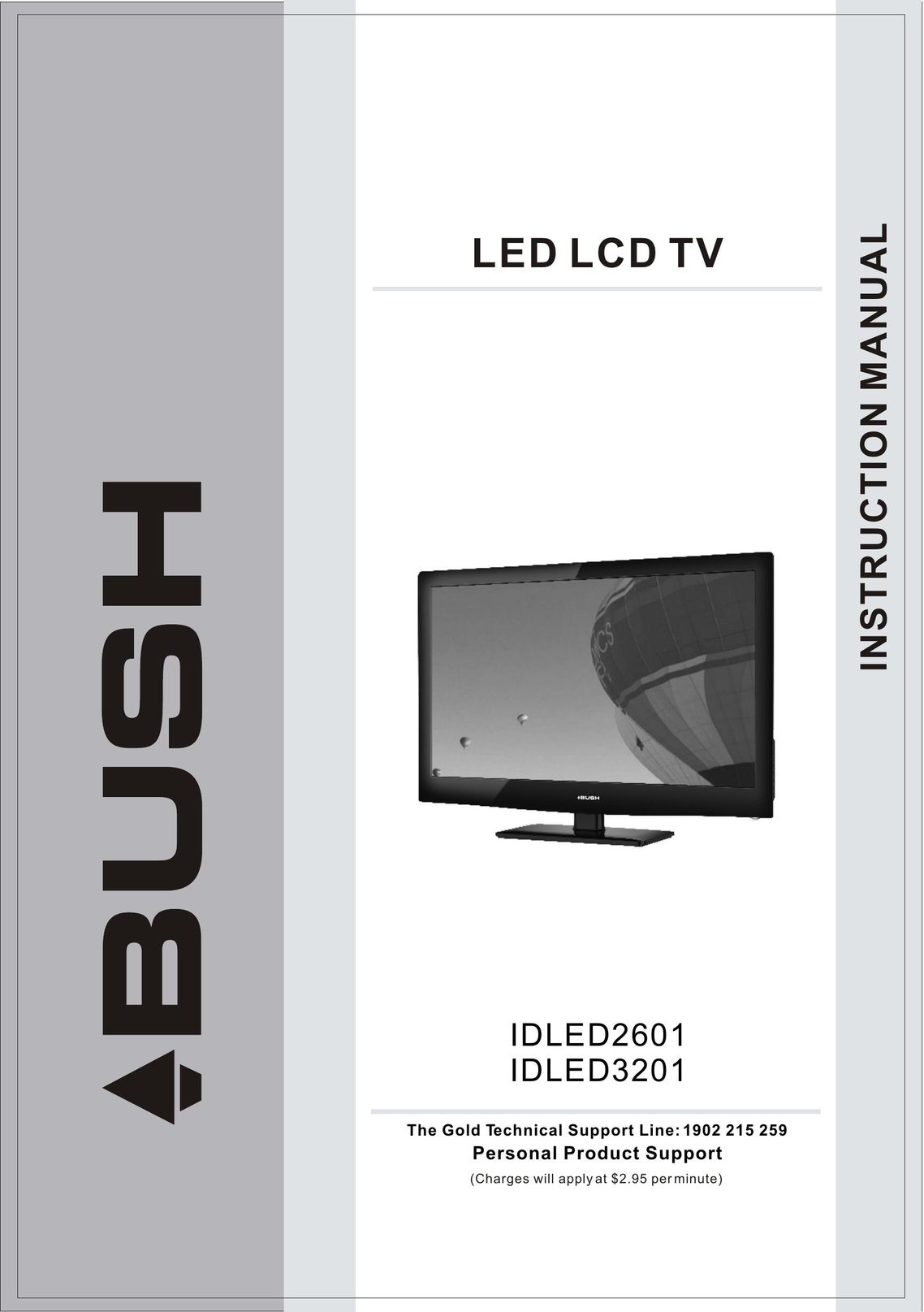 Bush IDLED2601 Flat Panel Television User Manual