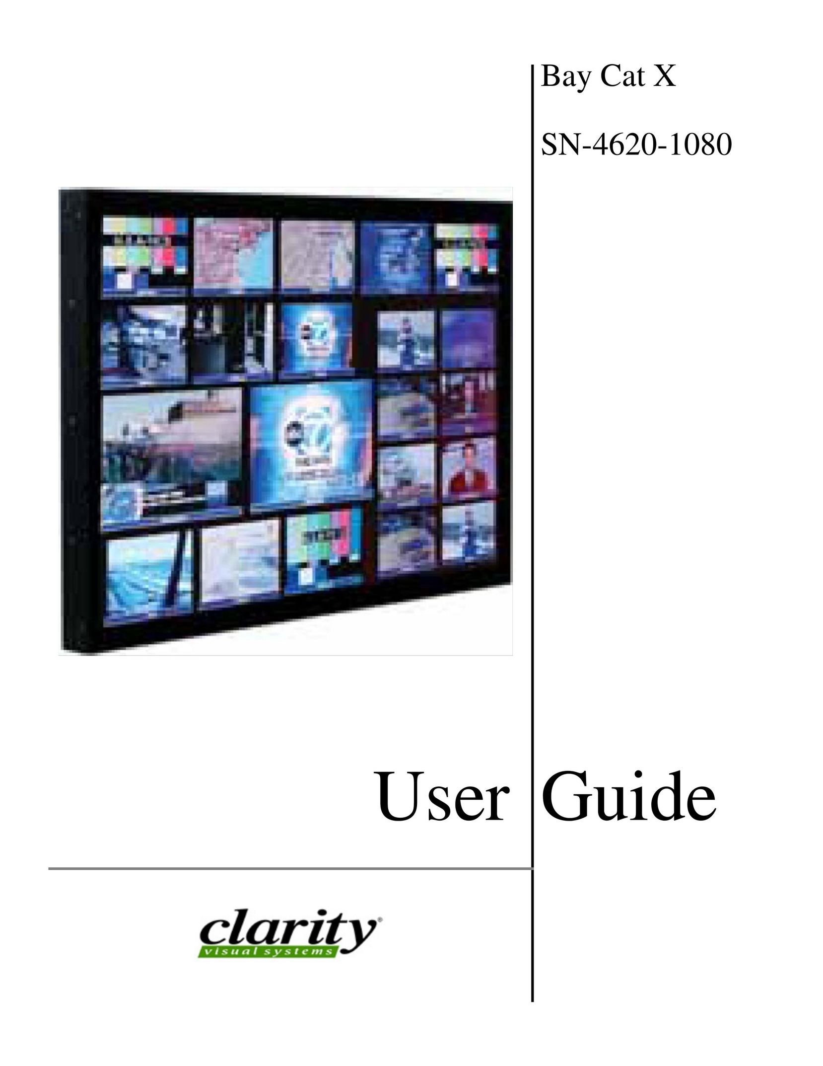 Clarity SN-4620-1080 Flat Panel Television User Manual