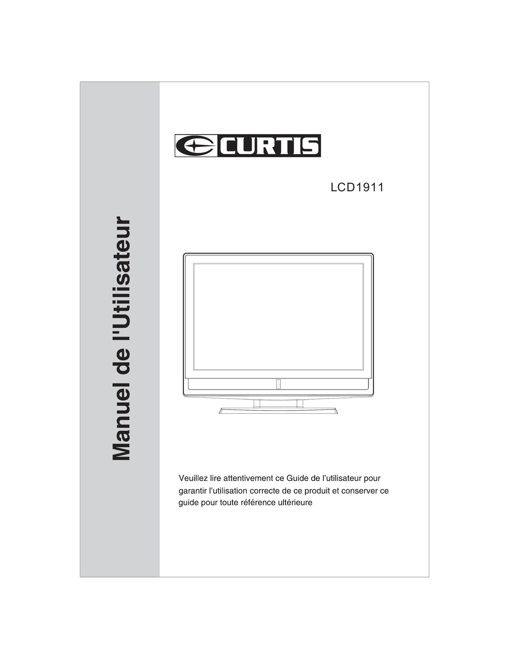 Curtis LCD1911 Flat Panel Television User Manual