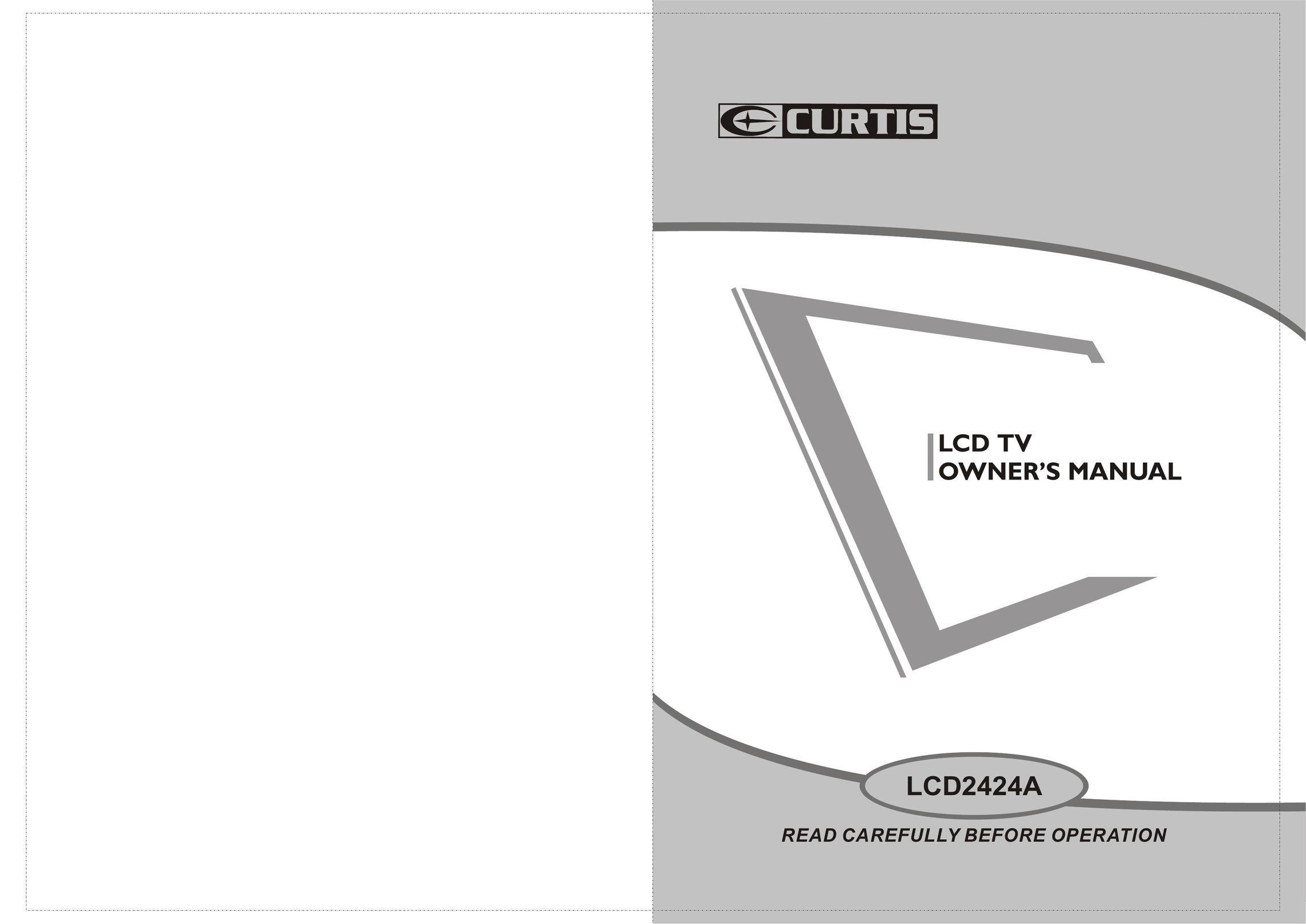 Curtis LCD2424A Flat Panel Television User Manual