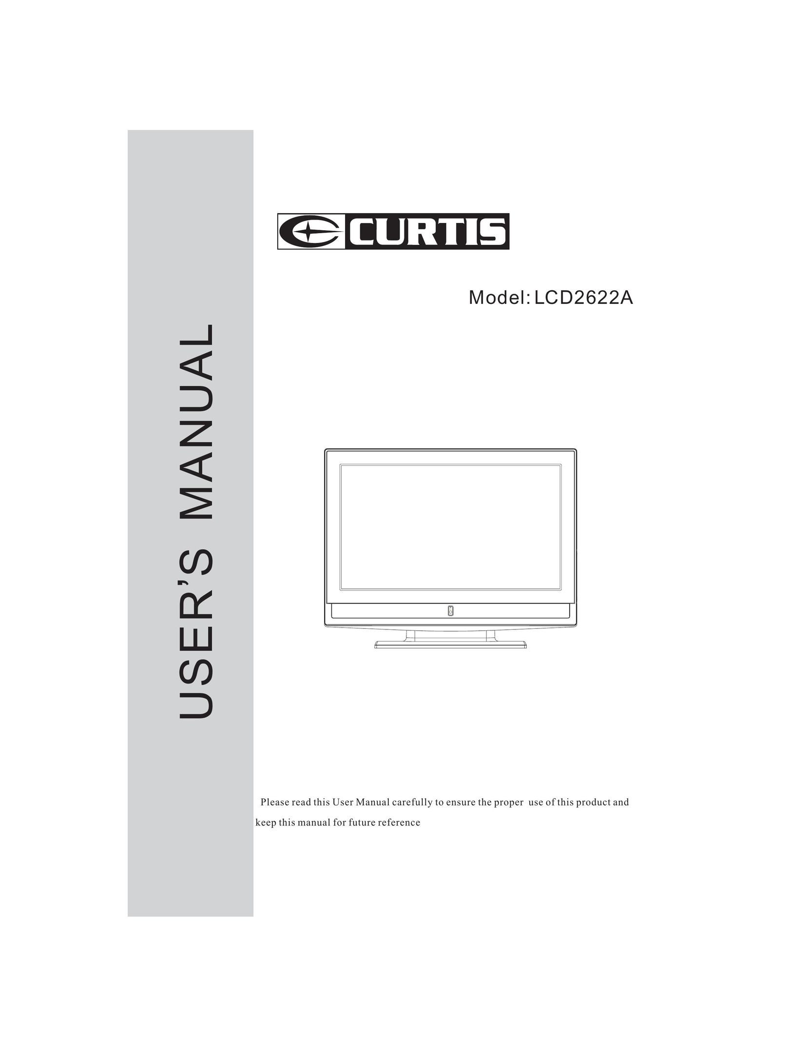 Curtis LCD2622A Flat Panel Television User Manual