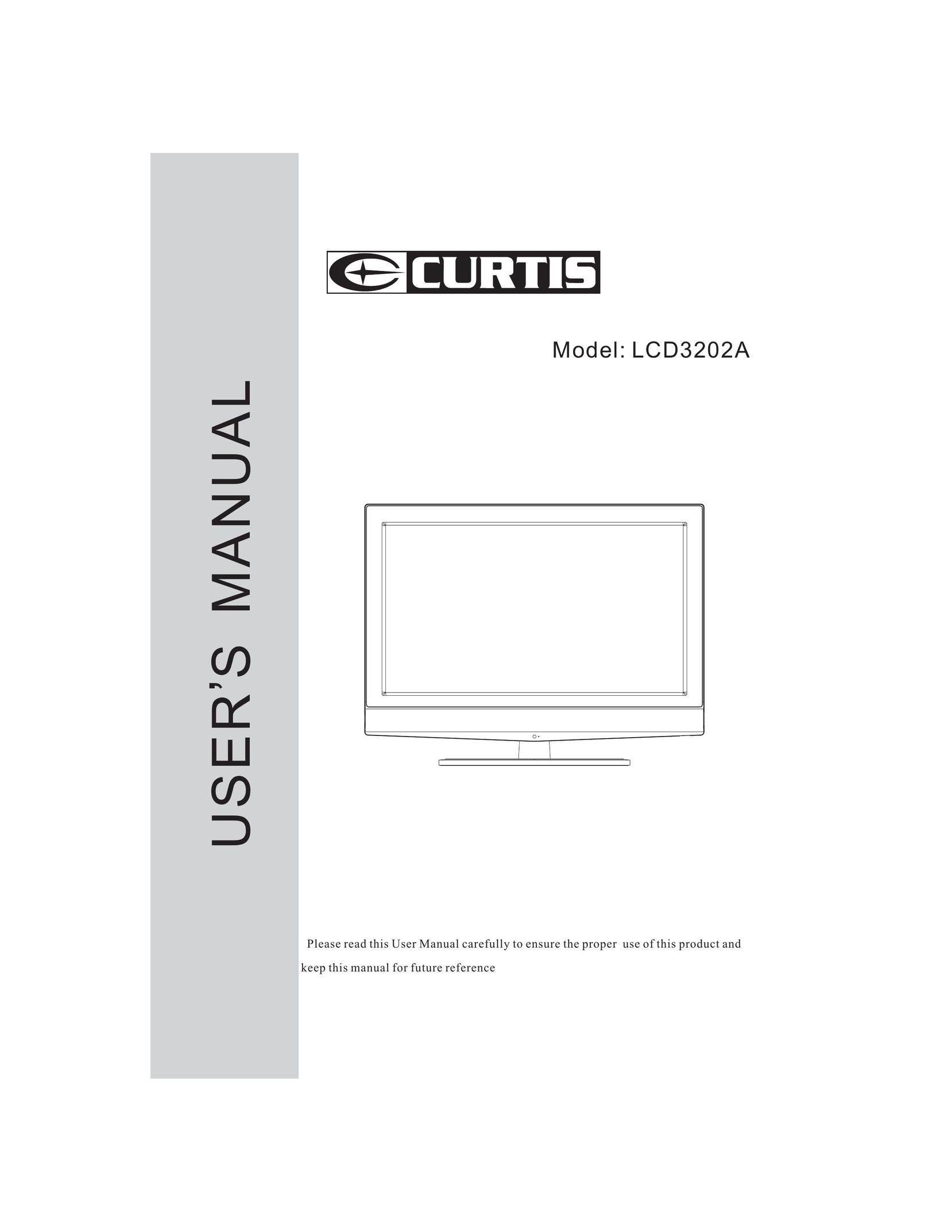 Curtis LCD3202A Flat Panel Television User Manual