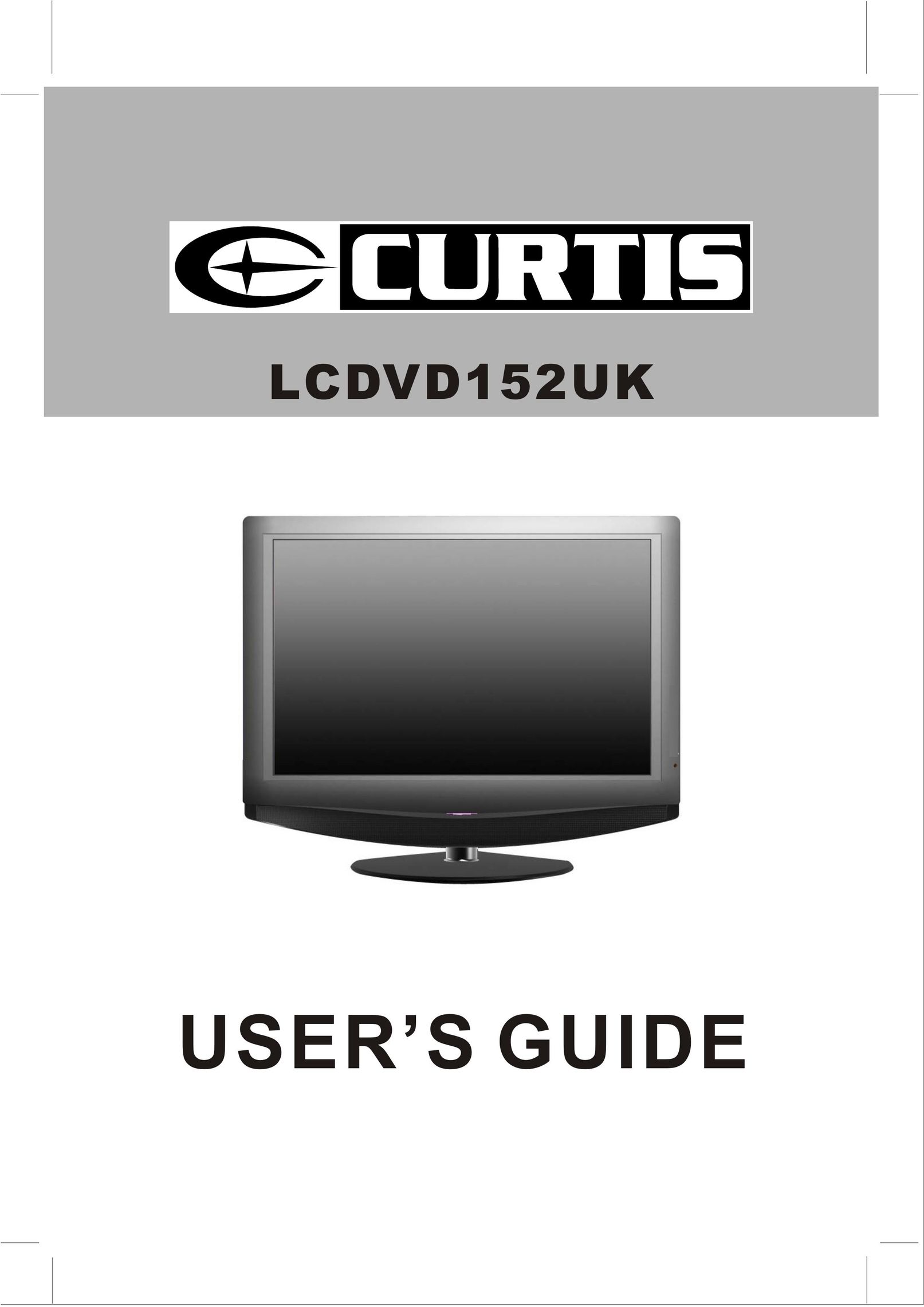 Curtis LCDVD152UK Flat Panel Television User Manual