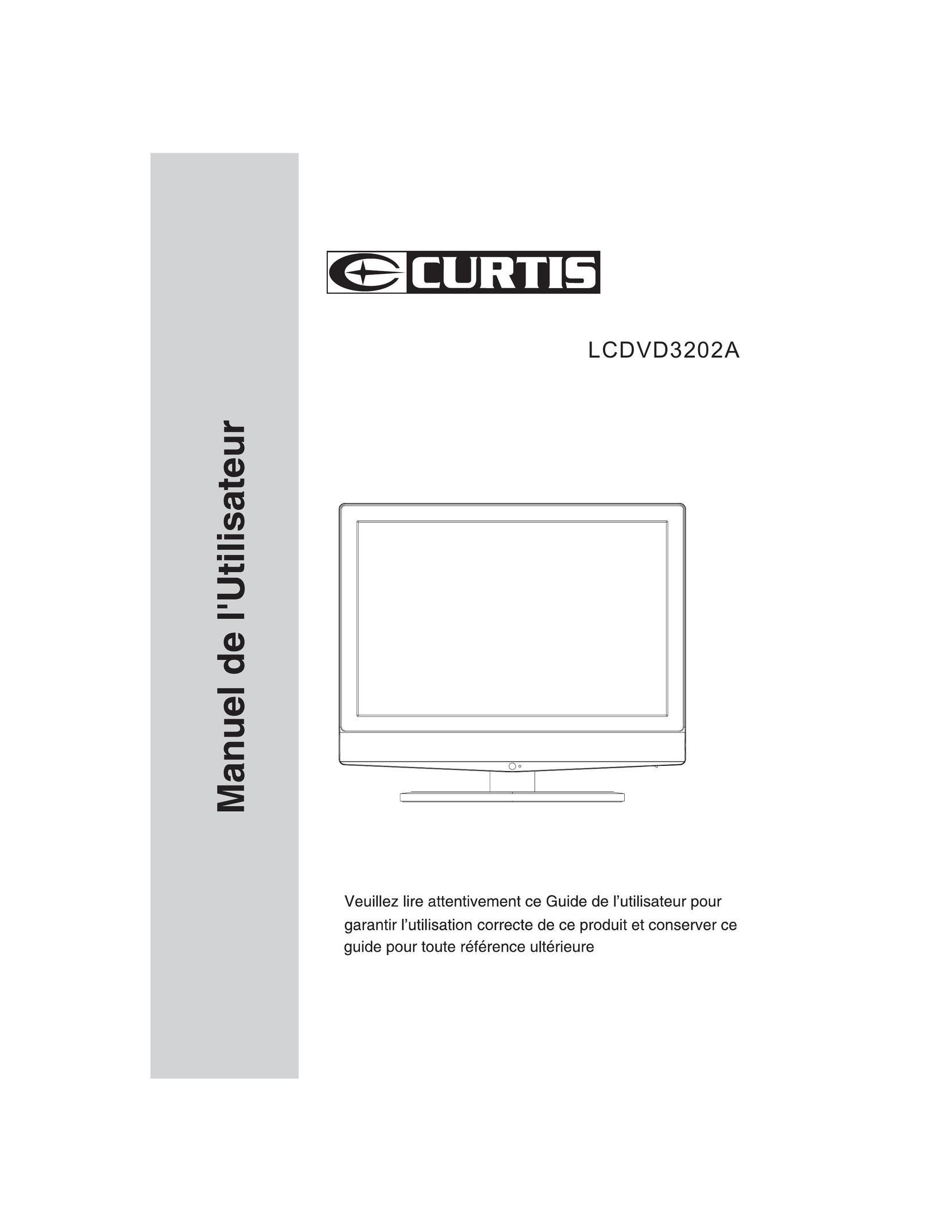 Curtis LCDVD3202A Flat Panel Television User Manual
