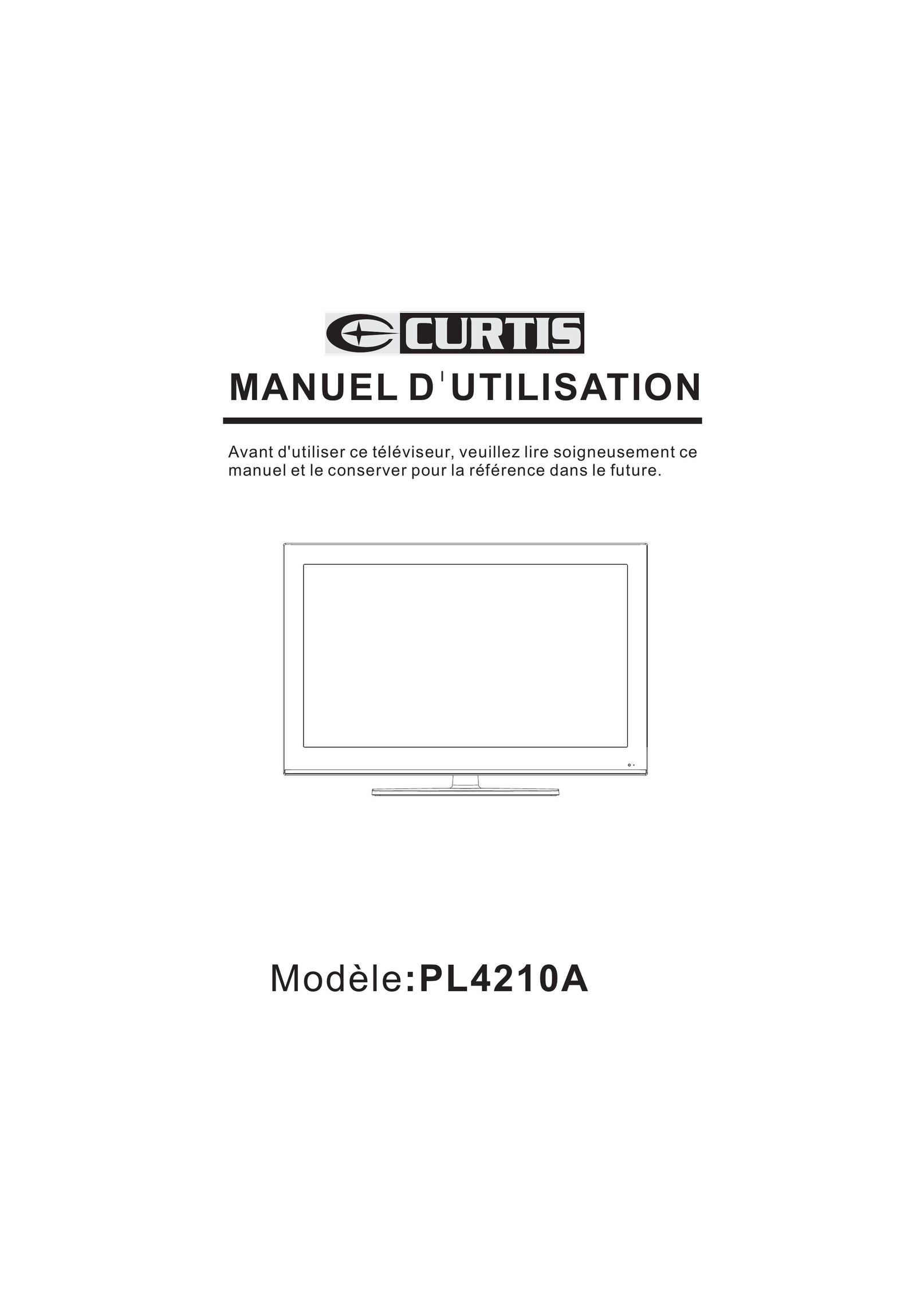 Curtis PL4210A Flat Panel Television User Manual
