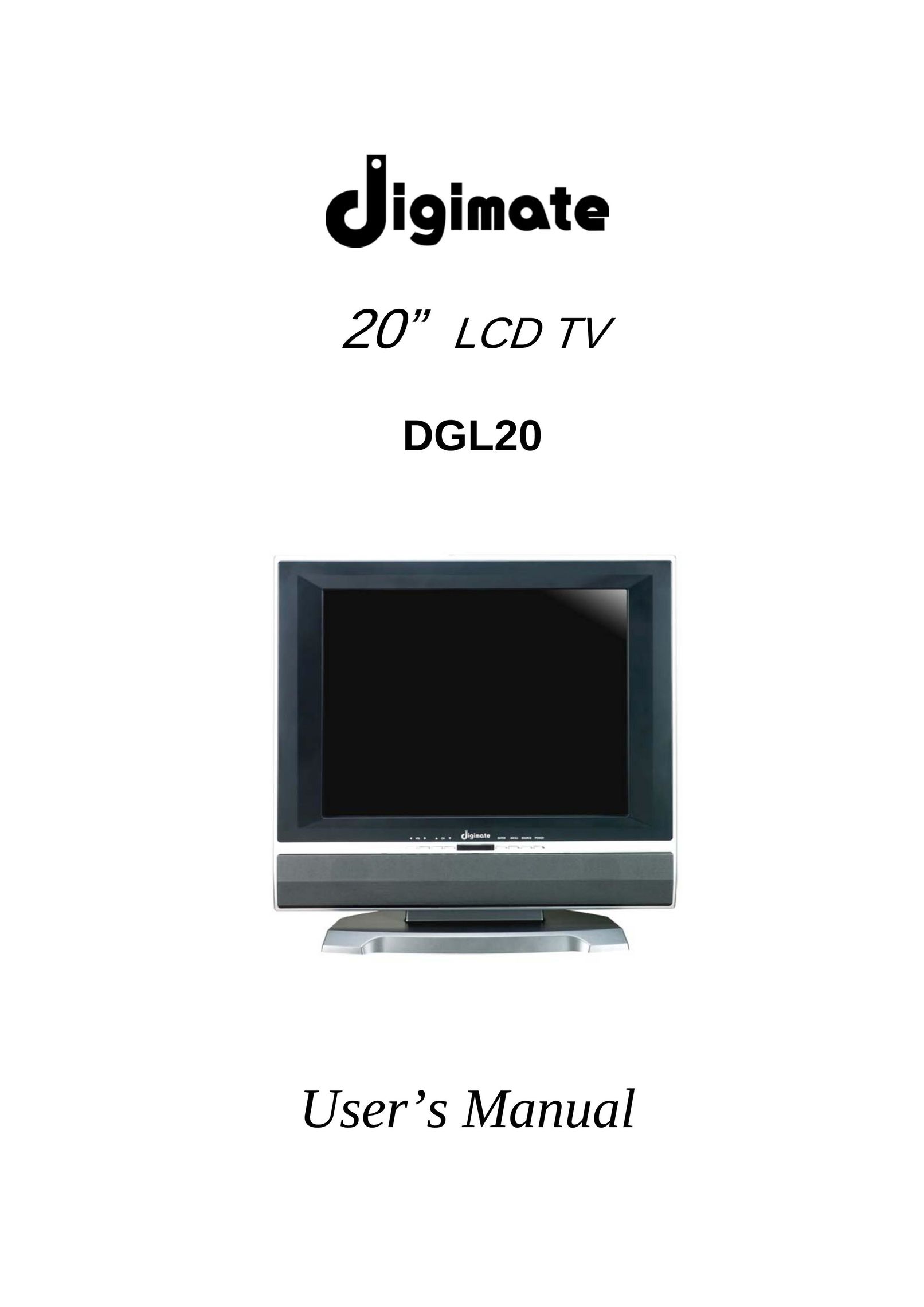 Digimate DGL20 Flat Panel Television User Manual
