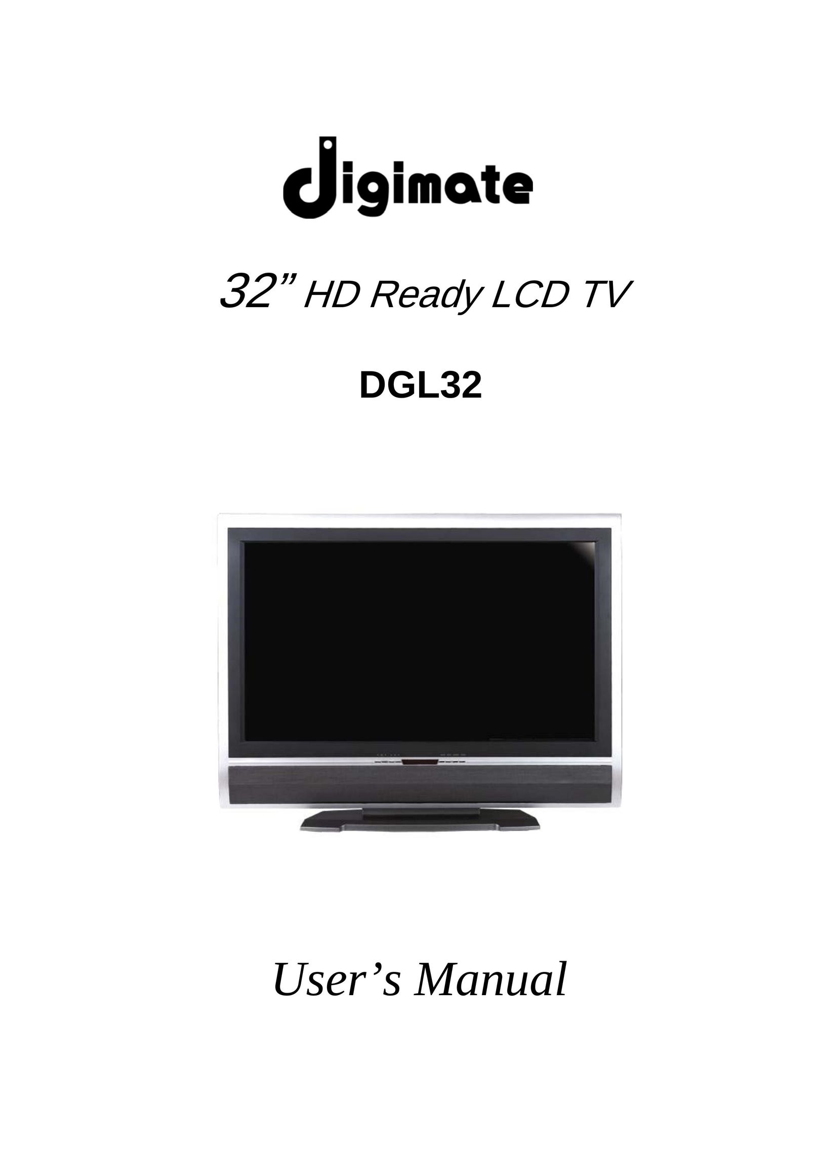 Digimate DGL32 Flat Panel Television User Manual