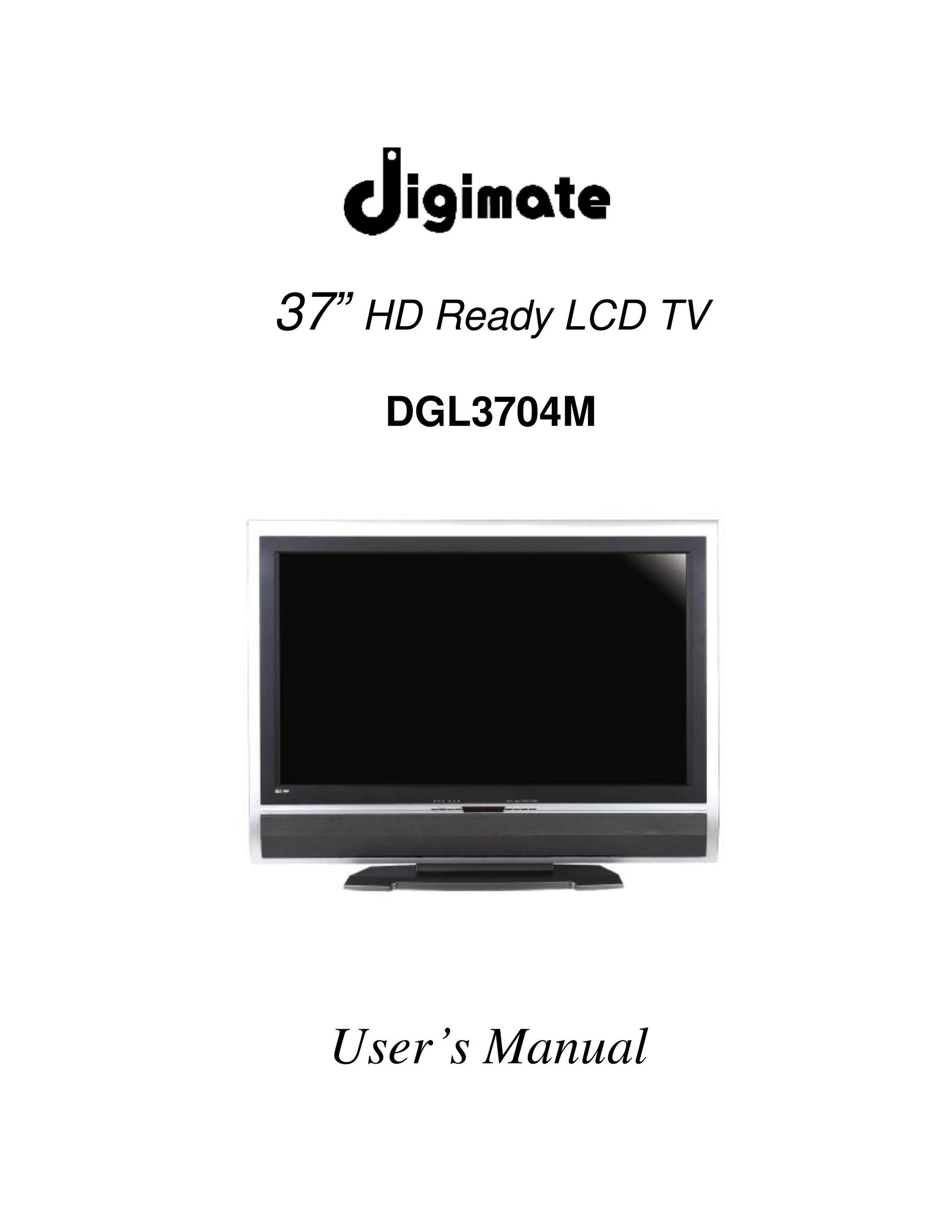 Digimate DGL3704M Flat Panel Television User Manual