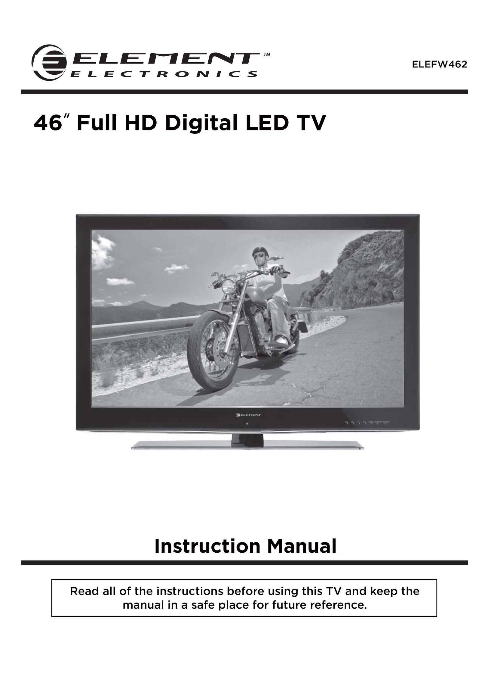 Element Electronics ELEFWA62 Flat Panel Television User Manual