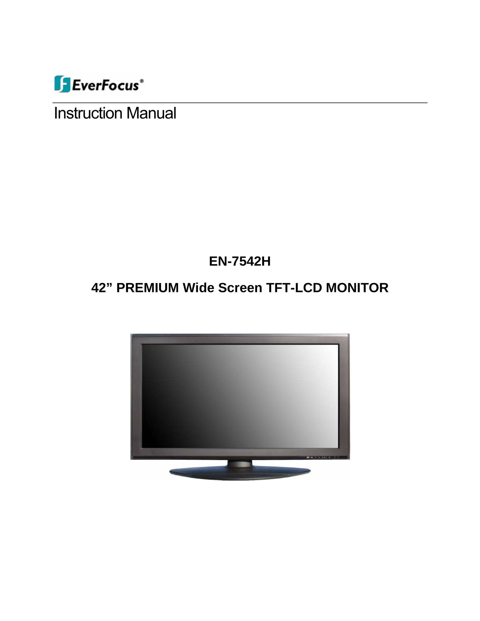 EverFocus EN-7542H Flat Panel Television User Manual