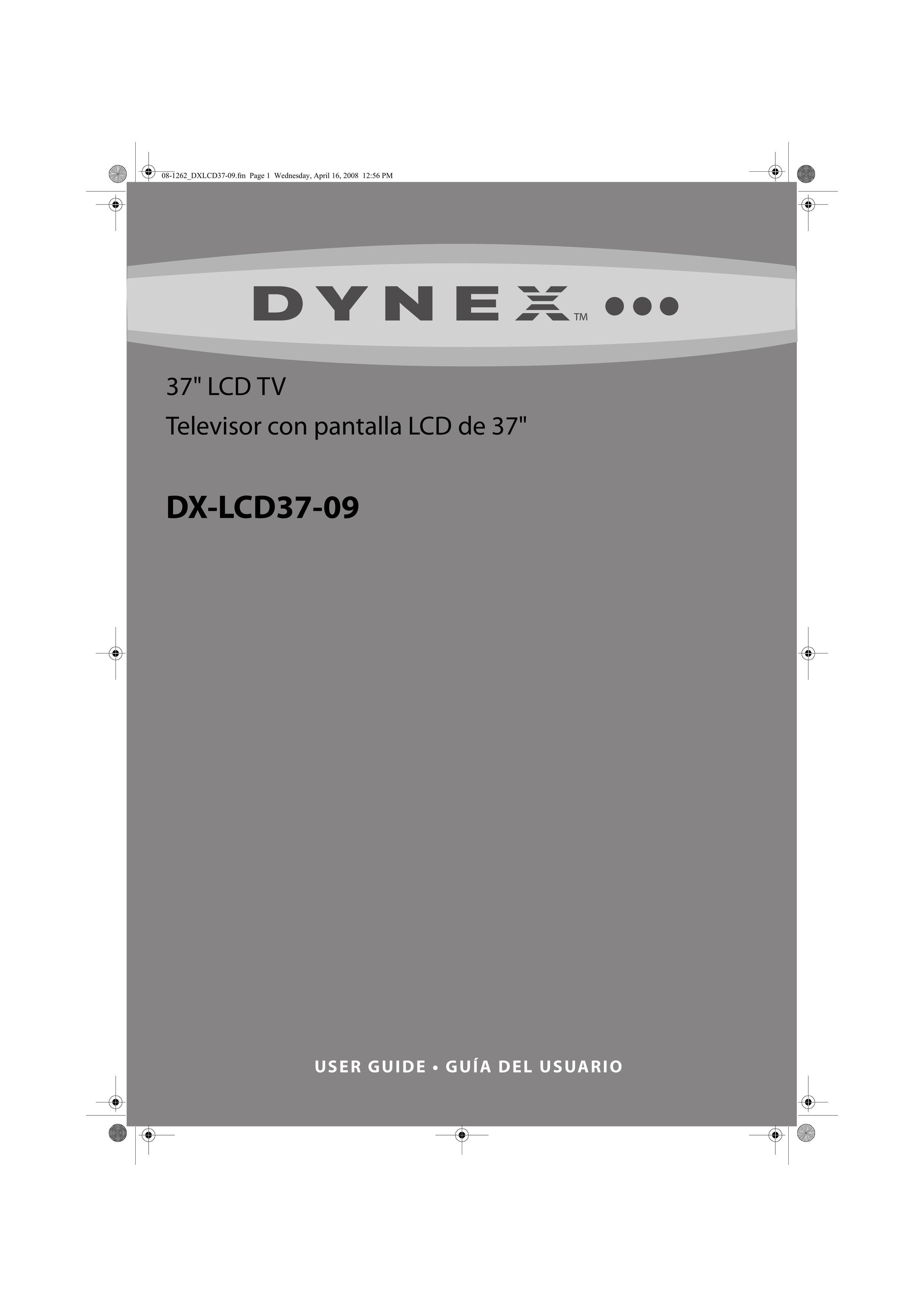 FUNAI DX-LCD37-09 Flat Panel Television User Manual