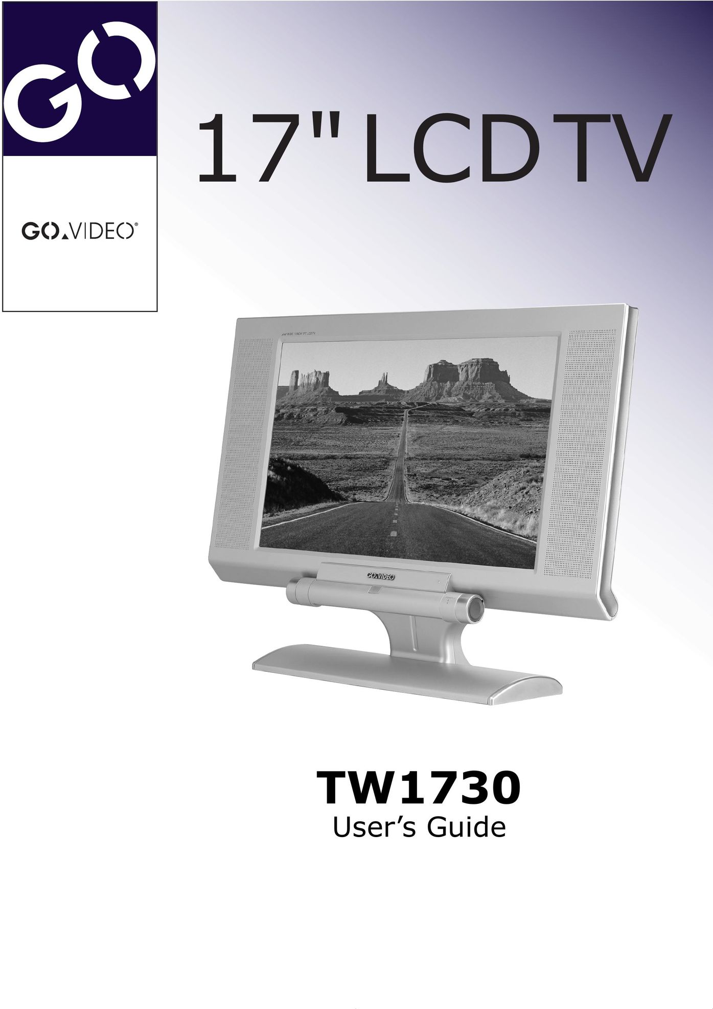 Go-Video TW1730 Flat Panel Television User Manual