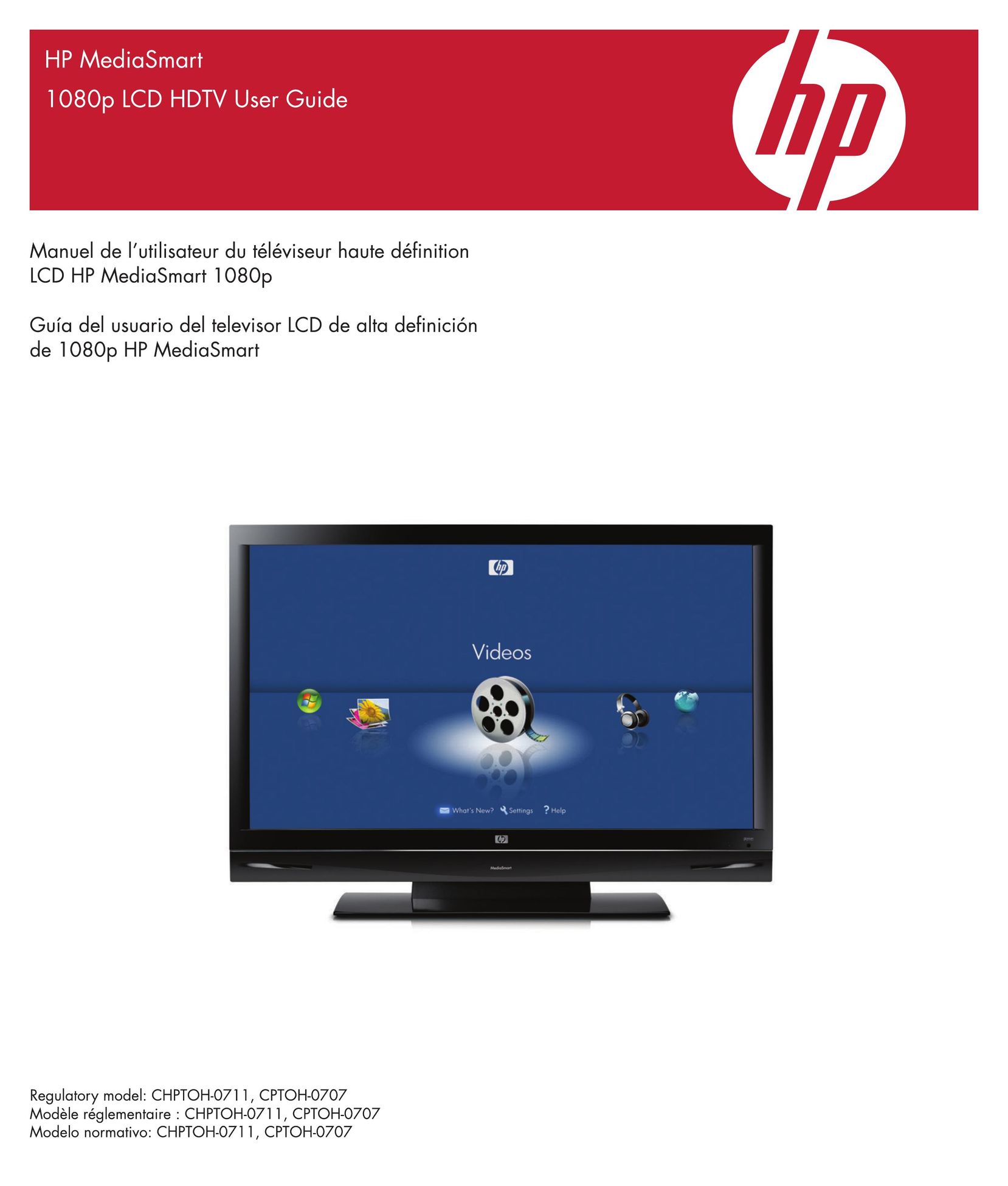 HP (Hewlett-Packard) CHPTOH-0711 Flat Panel Television User Manual